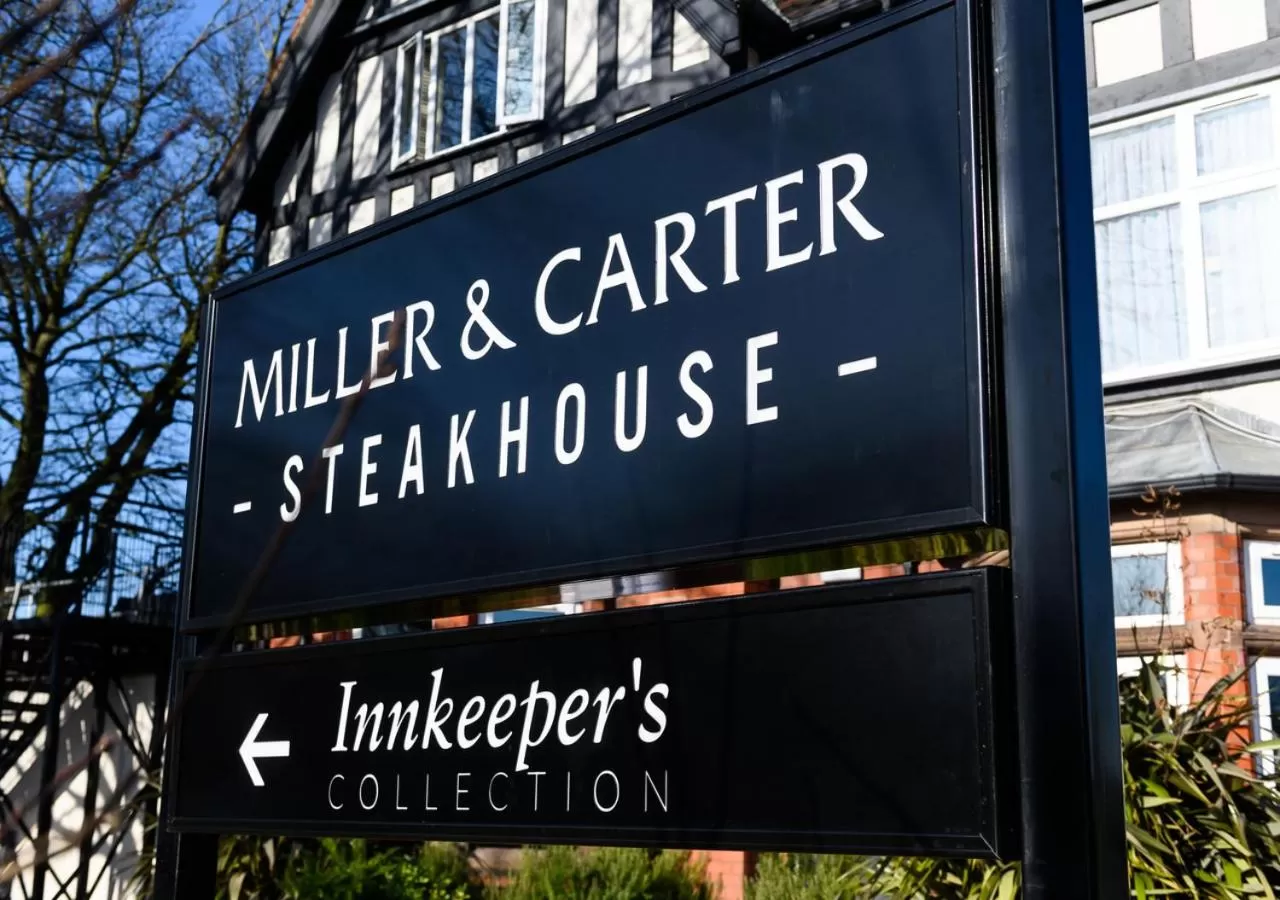 Facade/entrance, Property Logo/Sign in Miller & Carter Aughton by Innkeeper's Collection