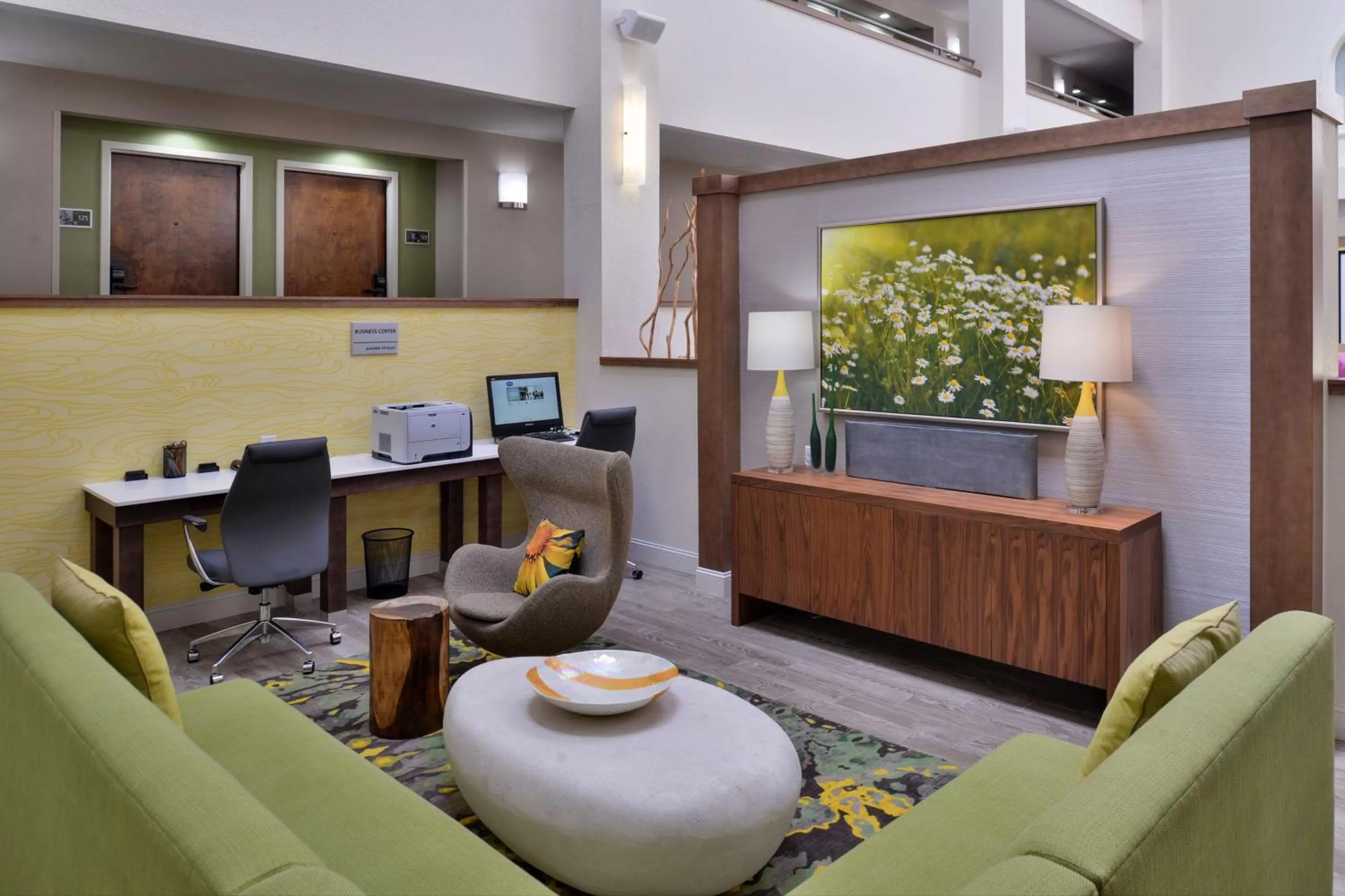 Lobby or reception in Hampton Inn Cartersville