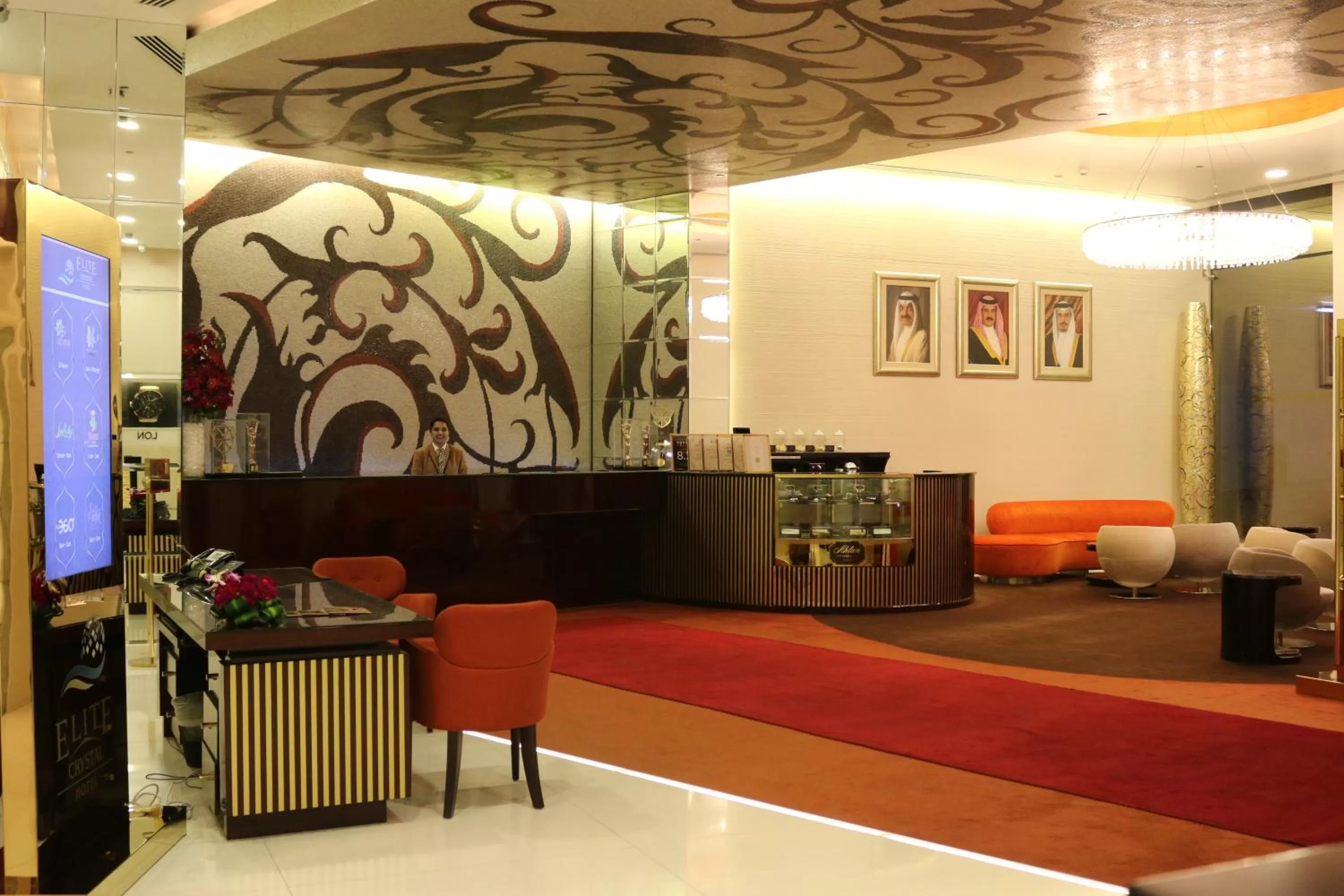 Lobby or reception in Elite Crystal Hotel