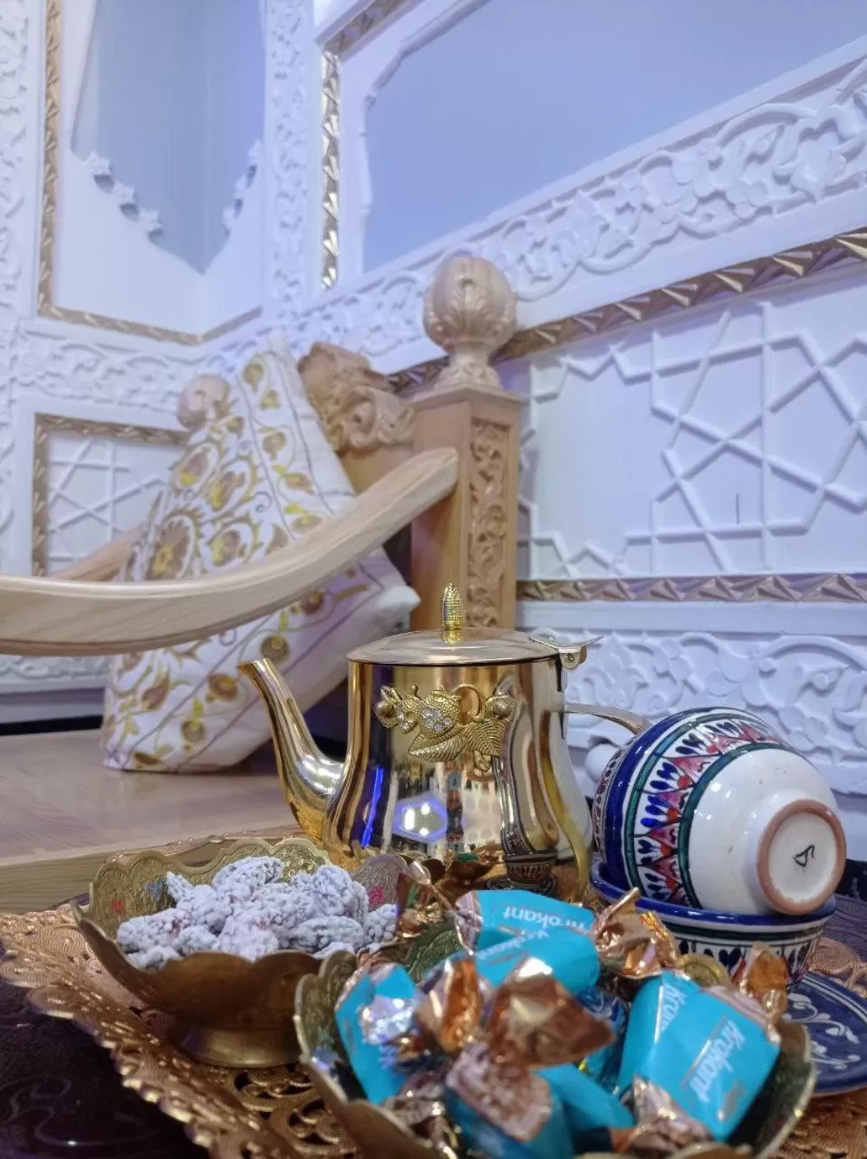 Living room, Winter in Risqiro'z Ancient Boutique Hotel