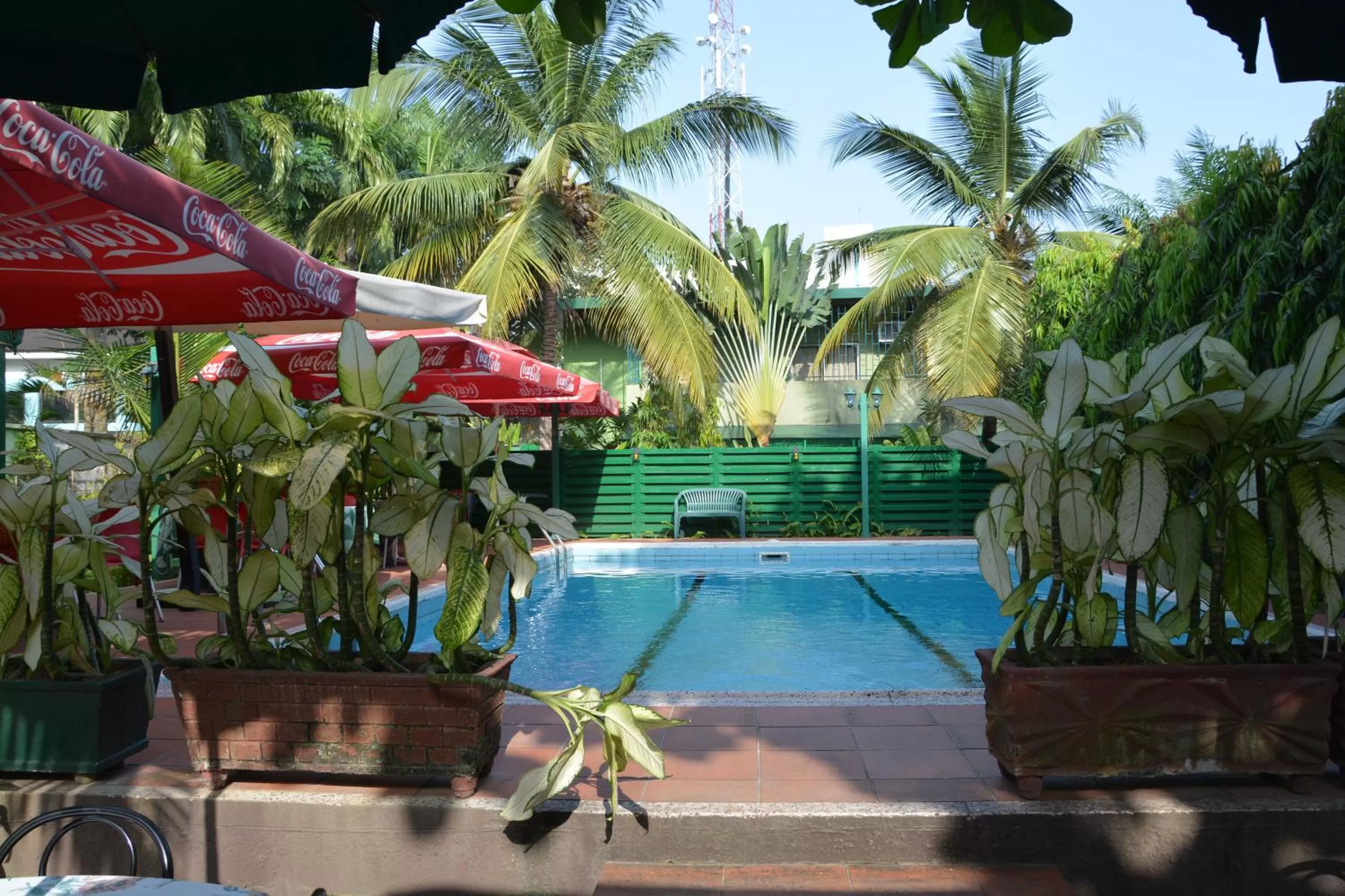 Swimming pool in Manuela Residence