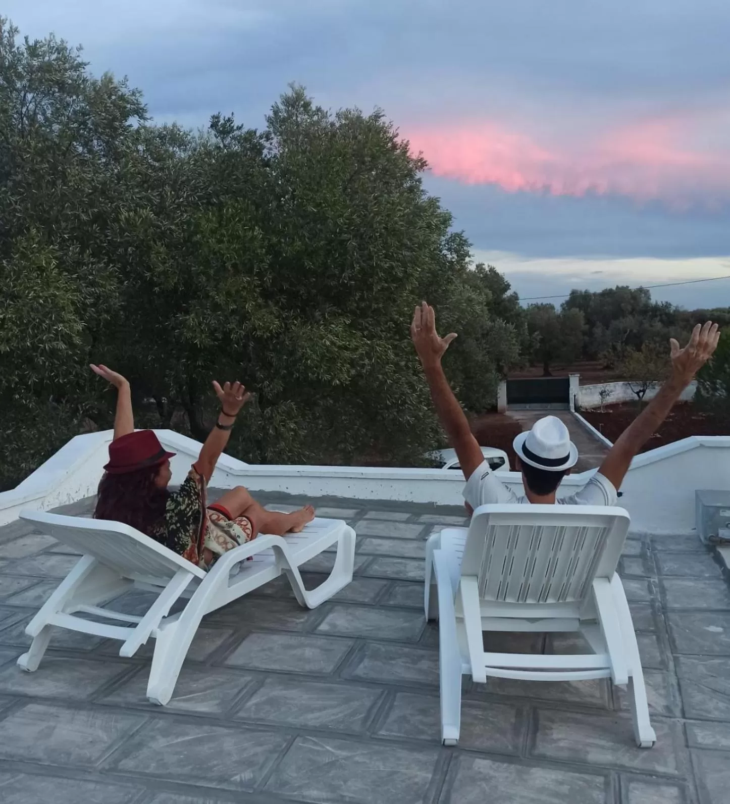 Patio in TRULLO CARMEN