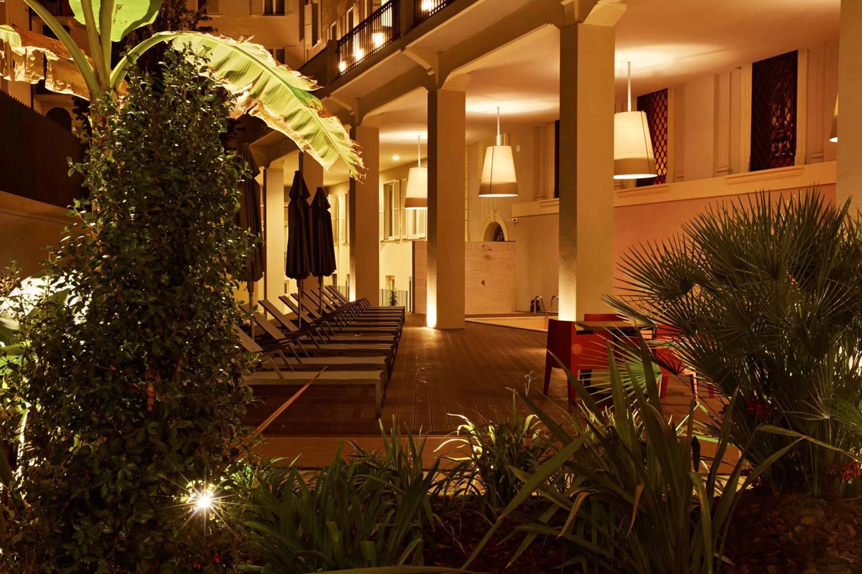 Bird's eye view in Hotel The Building