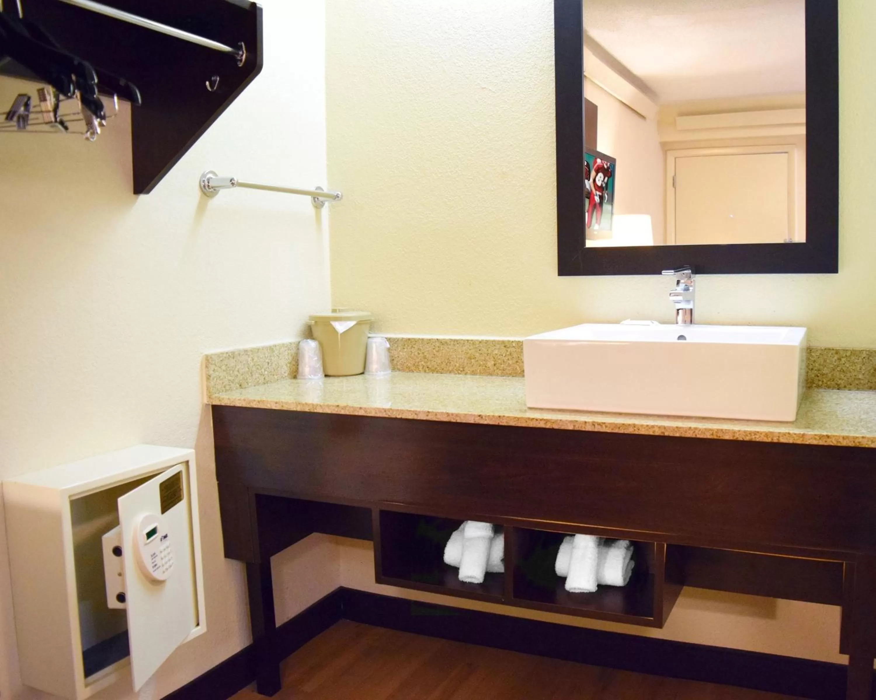 Bathroom in Red Roof Inn PLUS+ University at Buffalo - Amherst