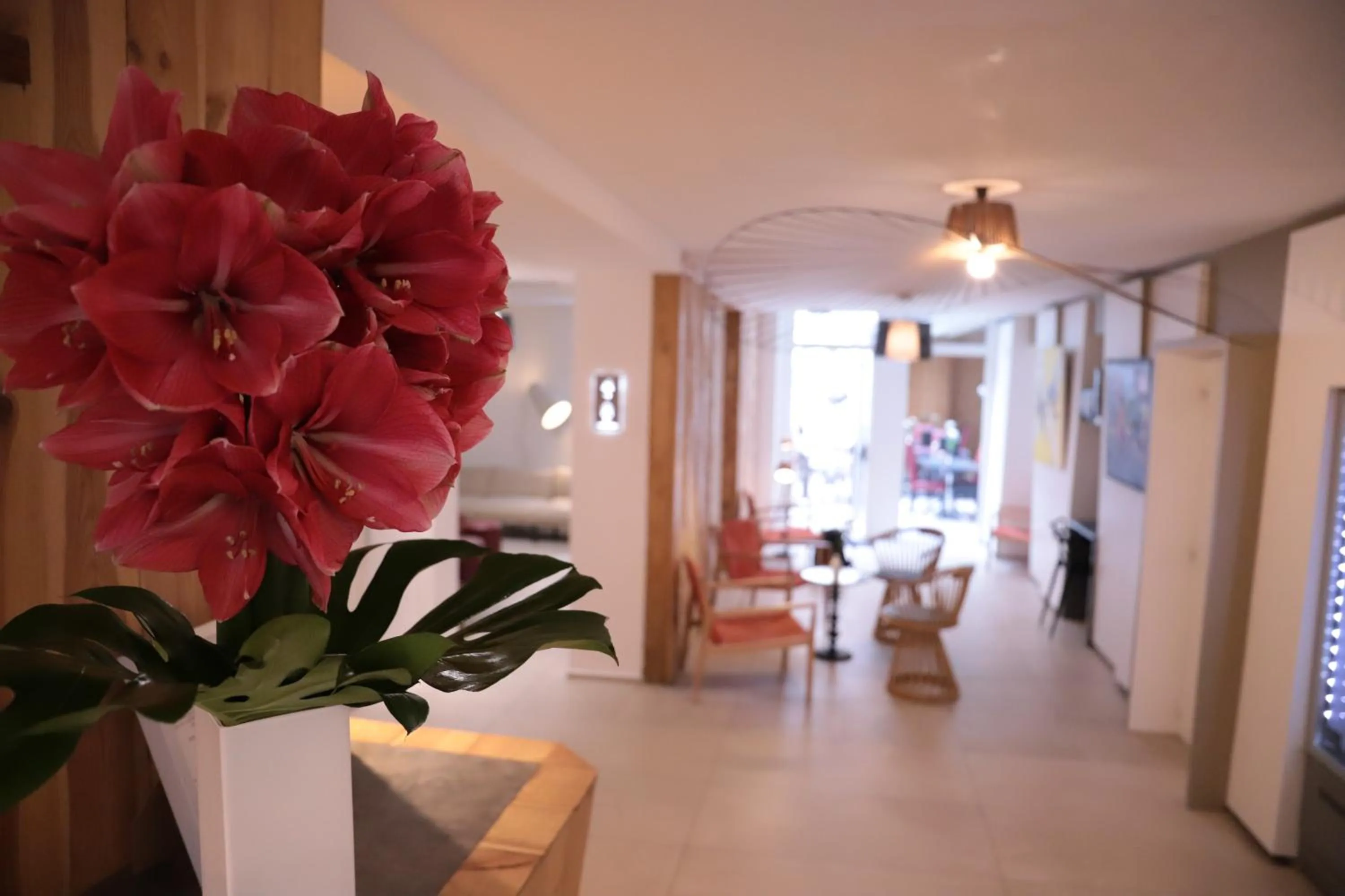 Lobby or reception in Hôtel Brésil Opéra SPA