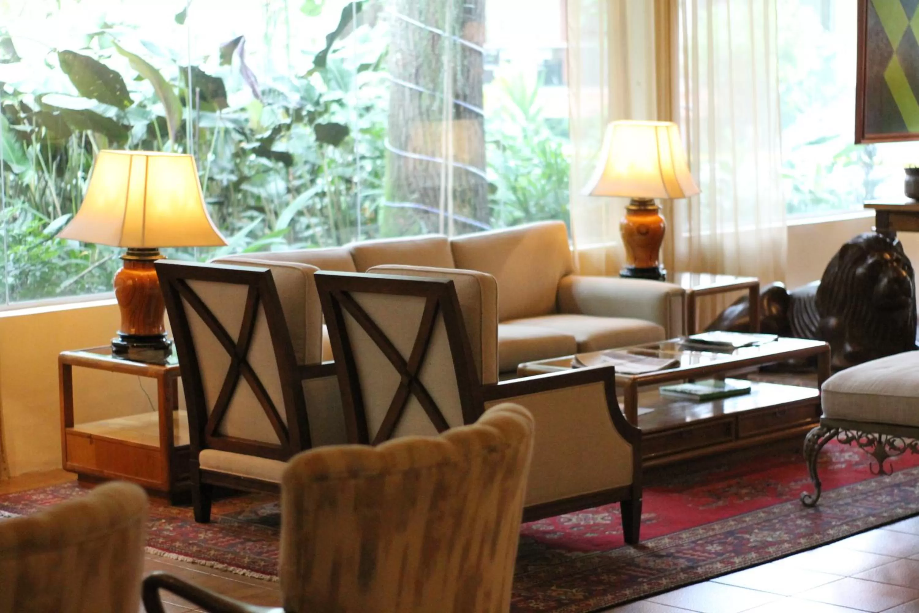 Lobby or reception in Hotel Resort e Golfe Clube dos 500