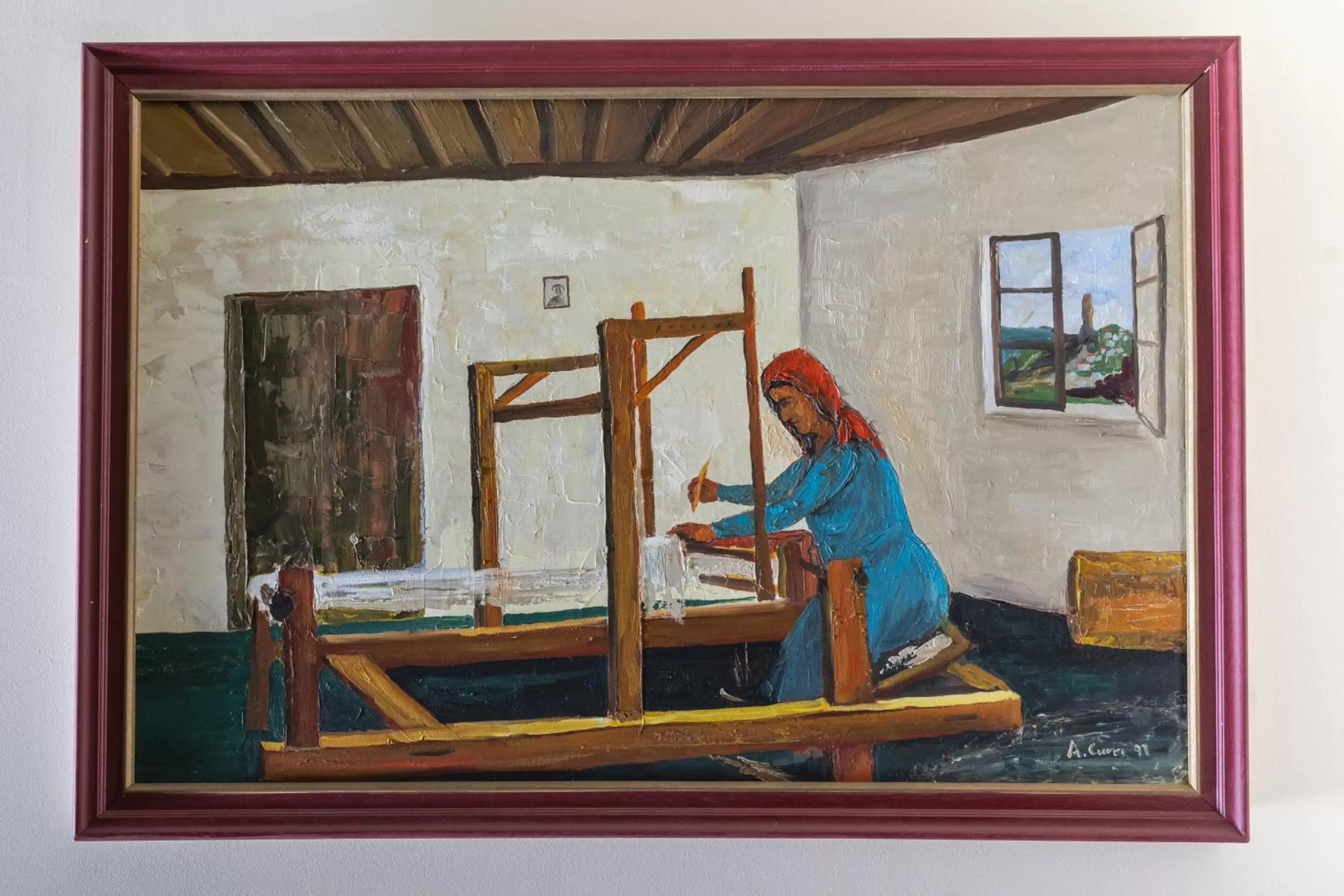 Decorative detail in Anemolia Mountain Resort