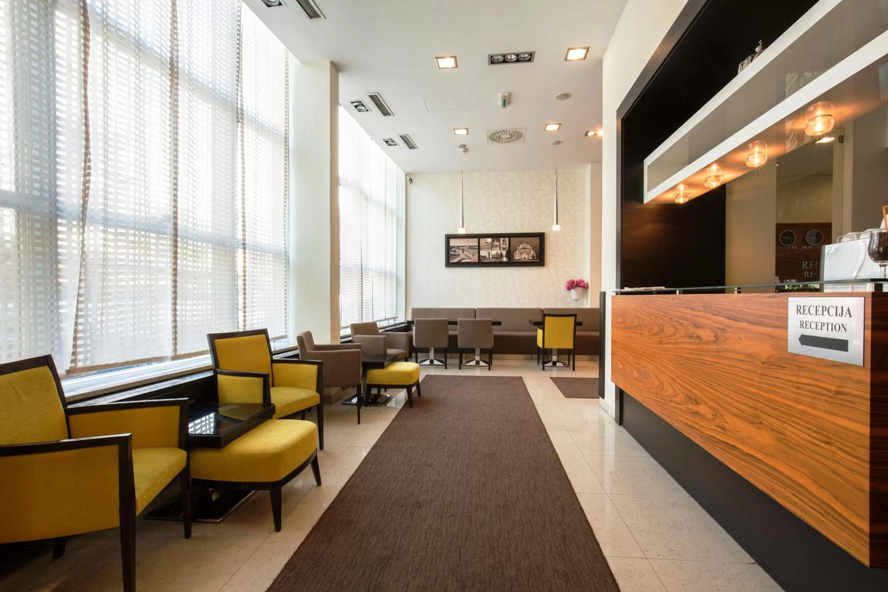 Lounge or bar in Garni Hotel Nevski