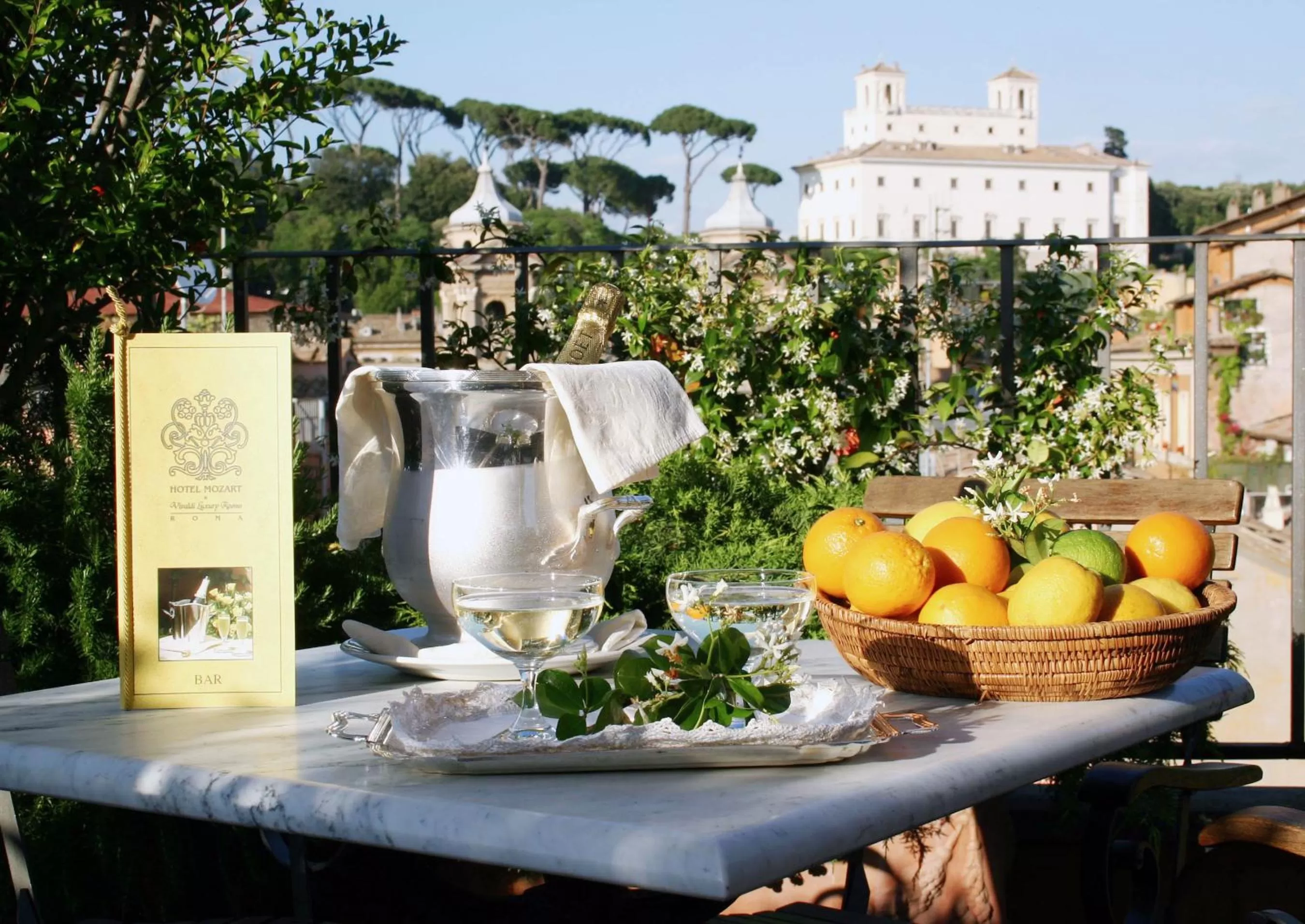 Alcoholic drinks in Hotel Mozart