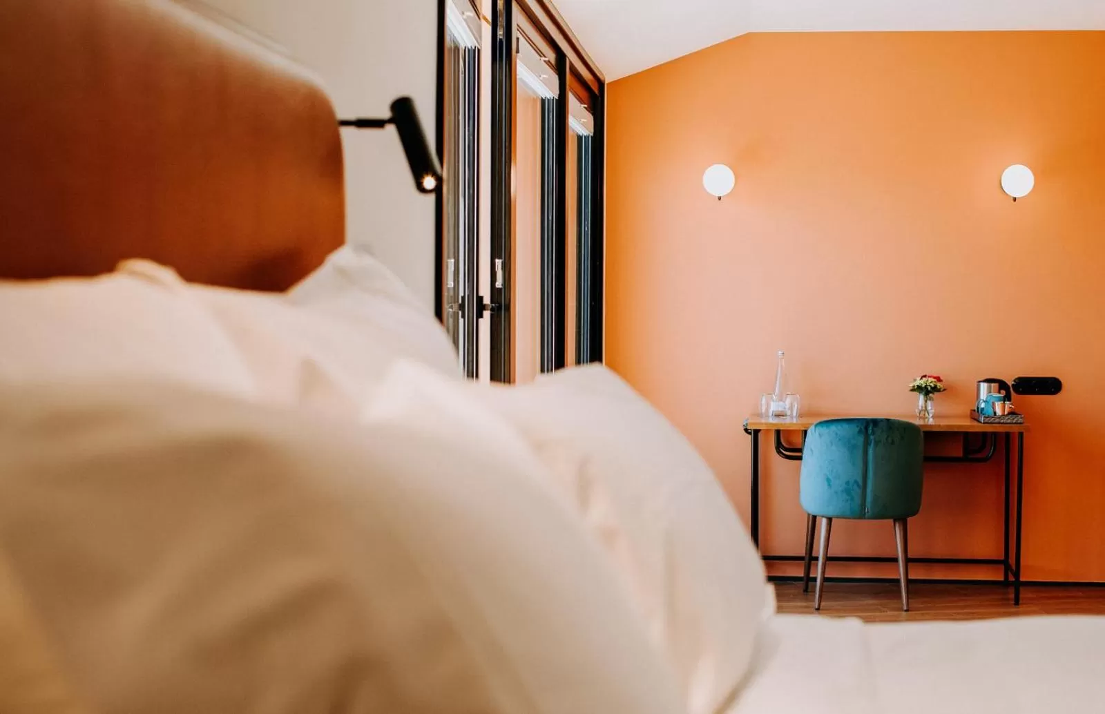 Photo of the whole room, Bed in Exmo Hotel by Olivia