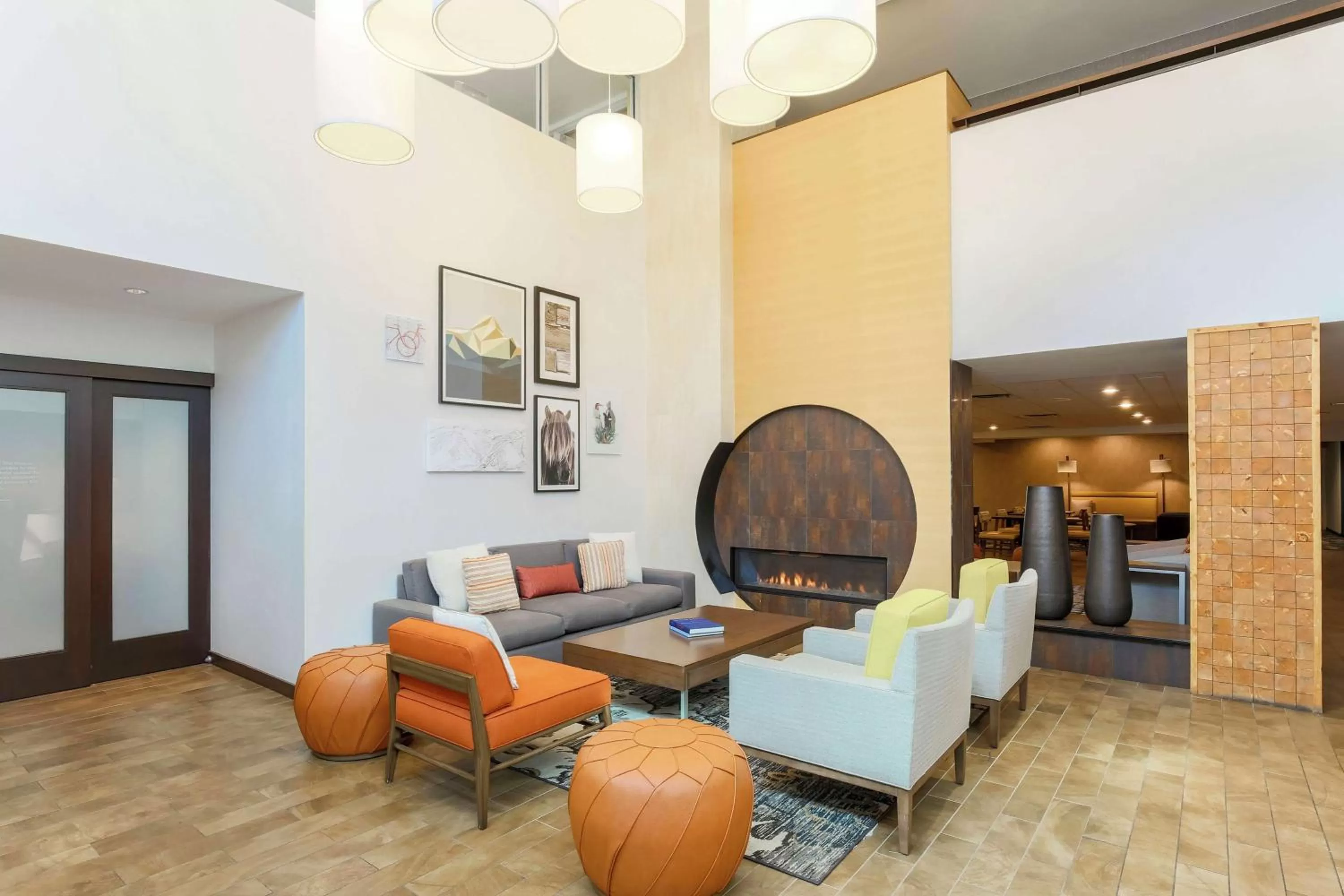 Lobby or reception in Hampton Inn & Suites Denver Tech Center