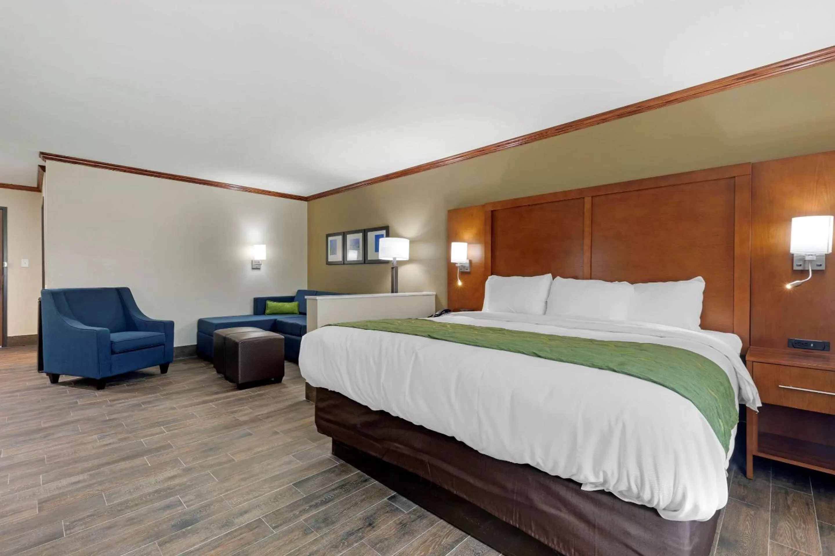Photo of the whole room, Bed in Comfort Suites West Monroe near Ike Hamilton Expo Center