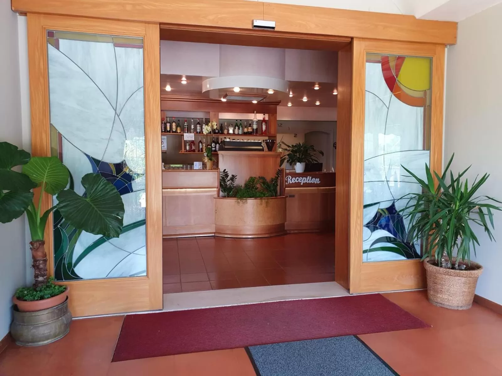 Lobby or reception in Hotel New Genziana