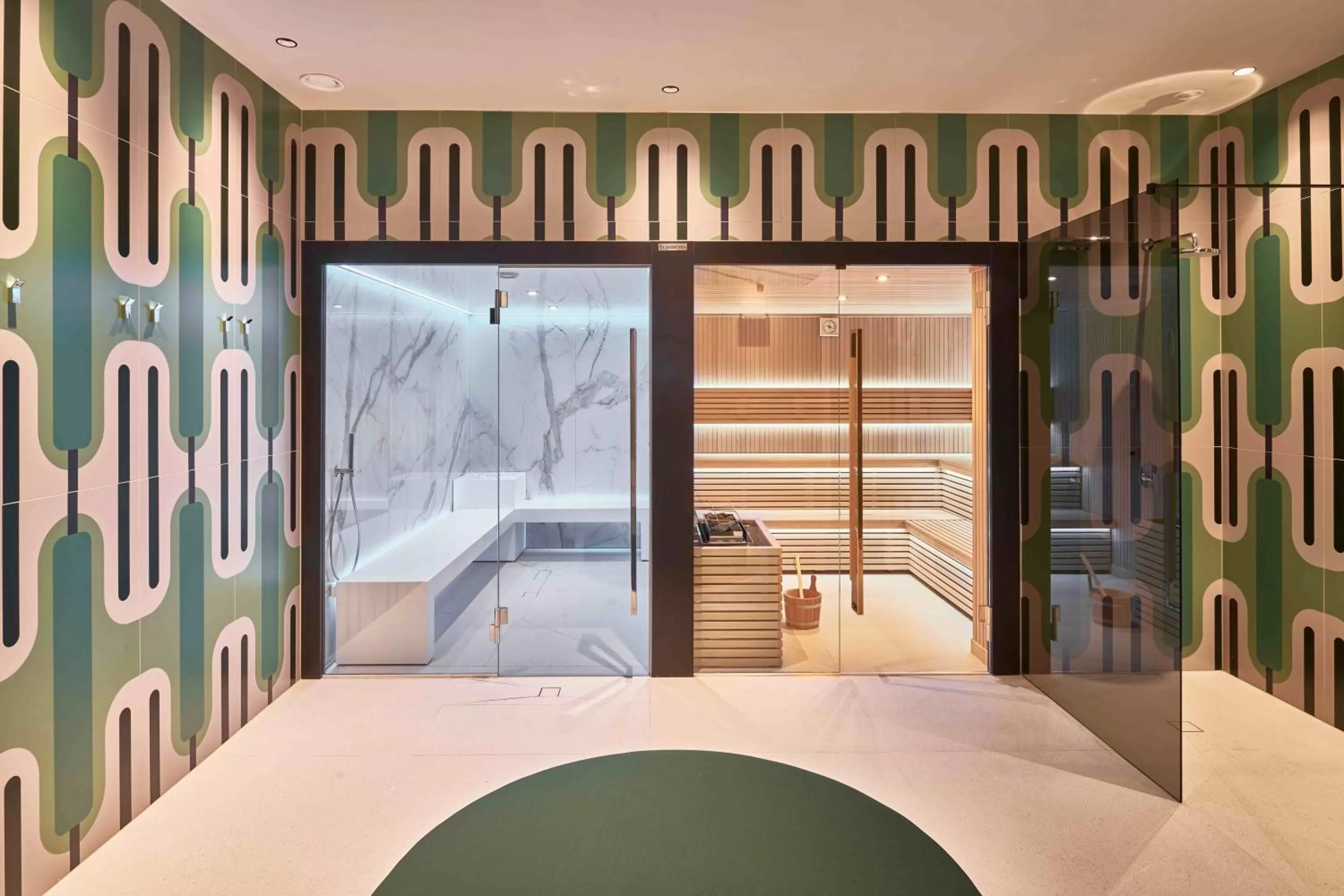 Spa and wellness centre/facilities, Bed in Falkensteiner Boutique Hotel Prague