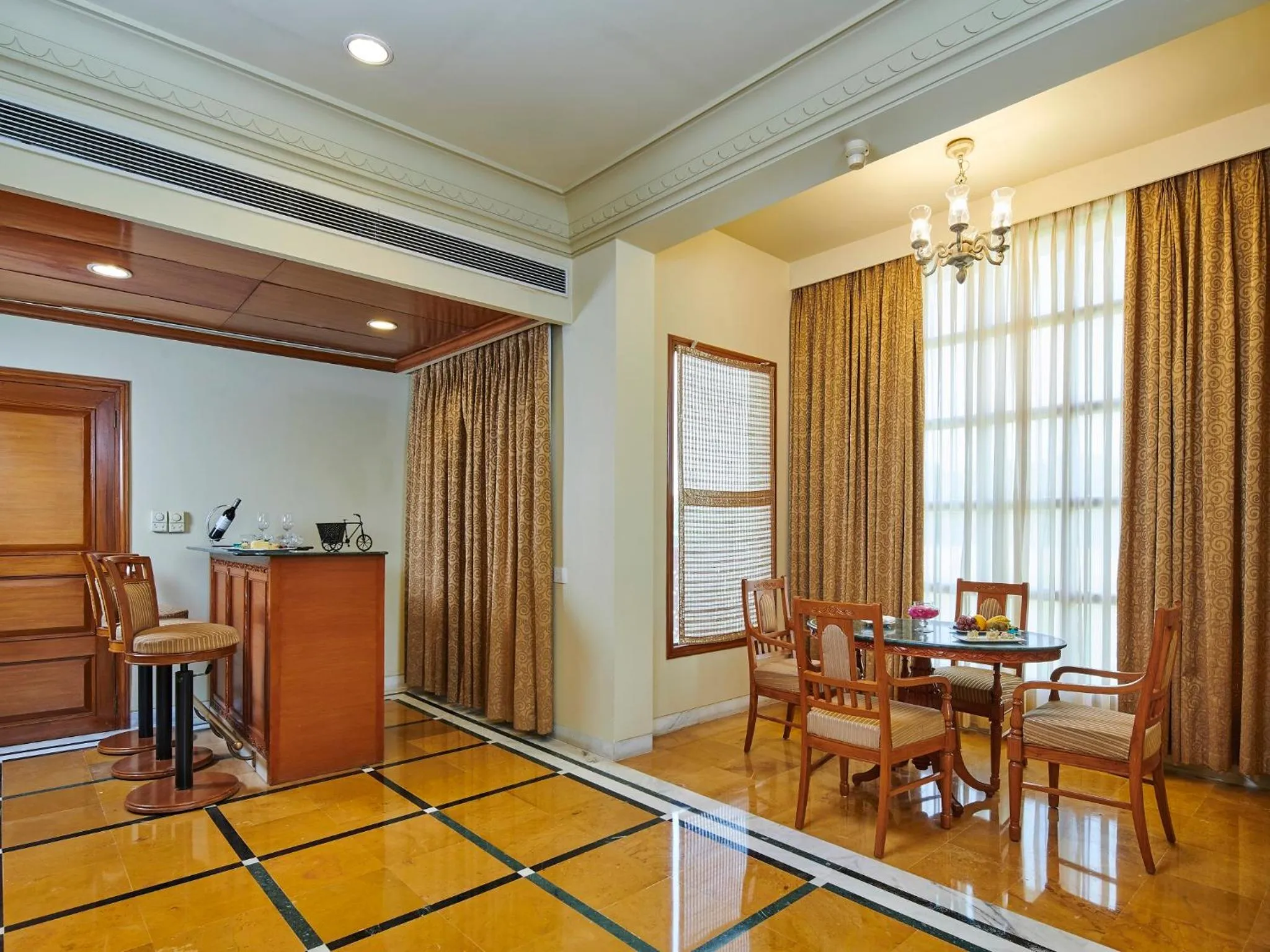 Seating area in The Ummed Jodhpur Palace Resort & Spa