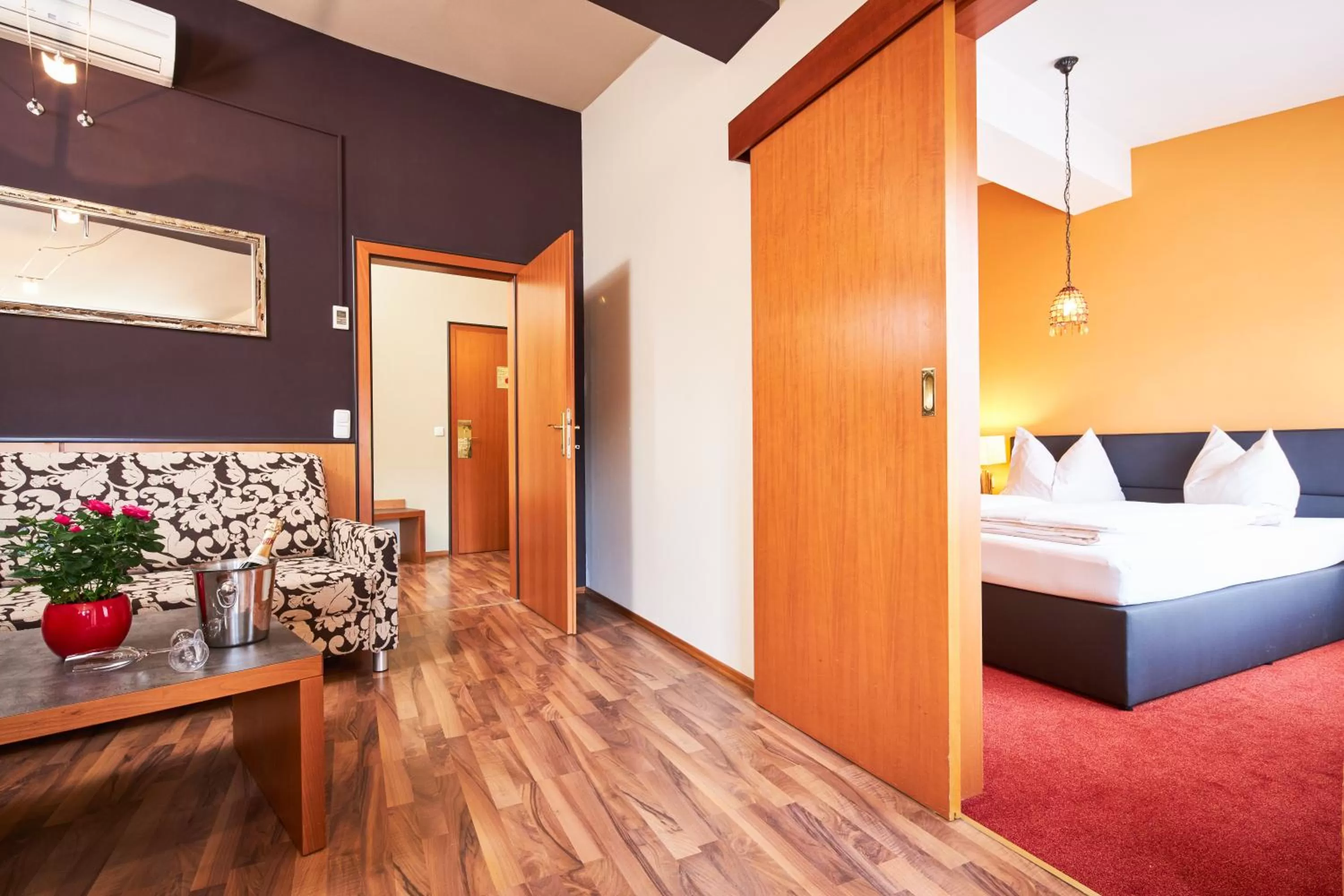 Photo of the whole room, Bed in Hotel Landskron