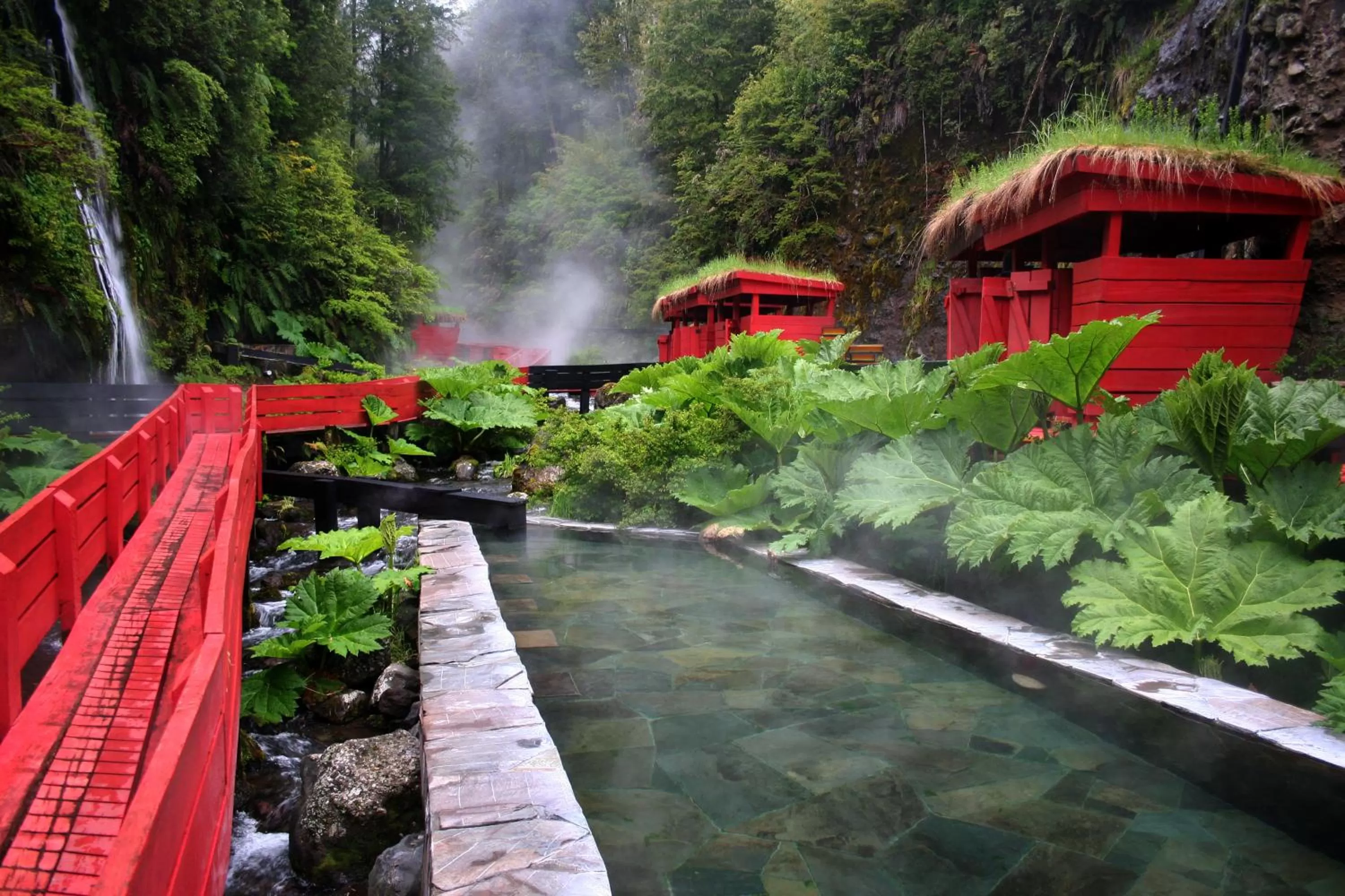 Spring in Hotel Enjoy Pucón