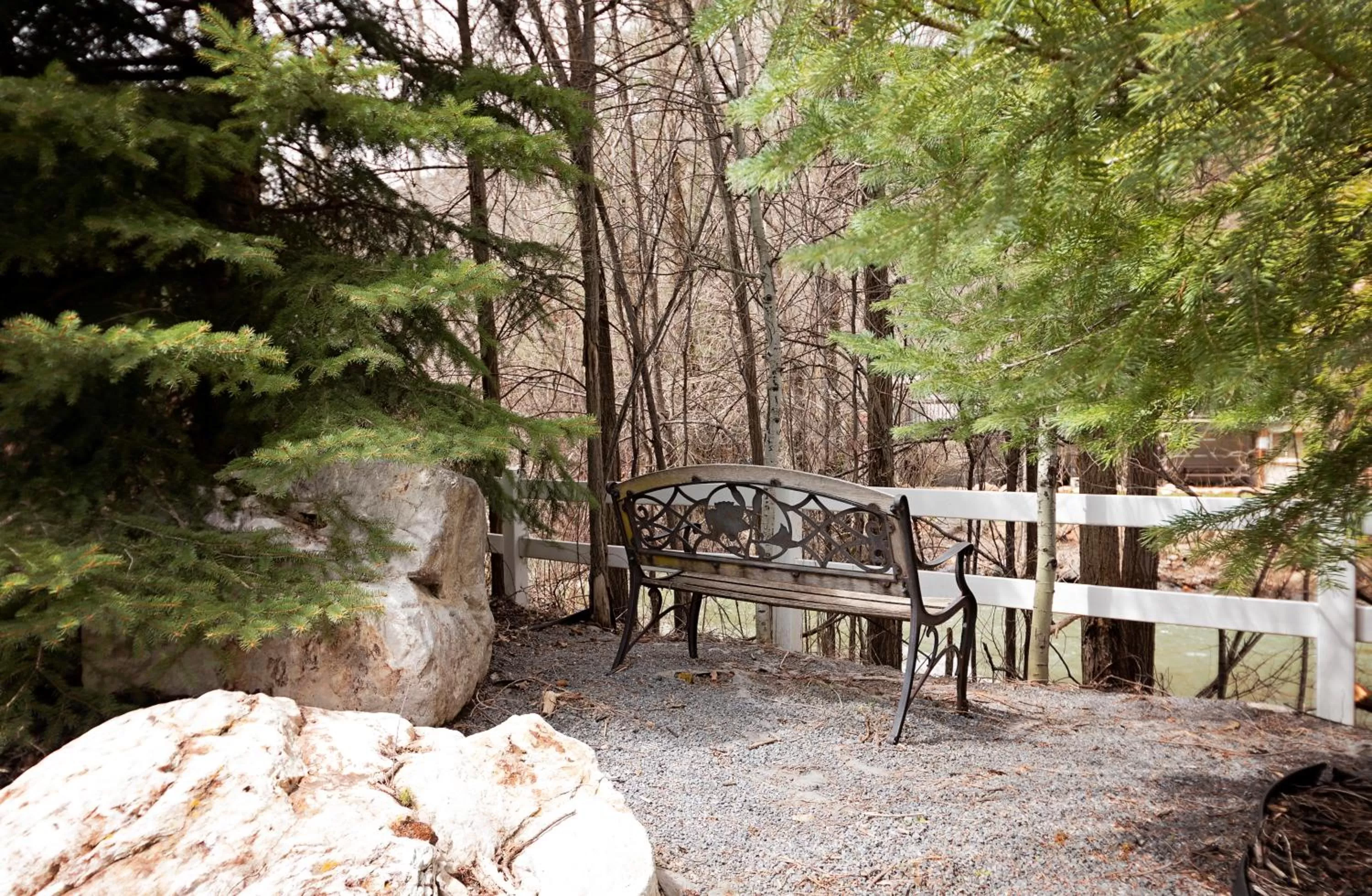 Patio in Alaskan Inn and Spa