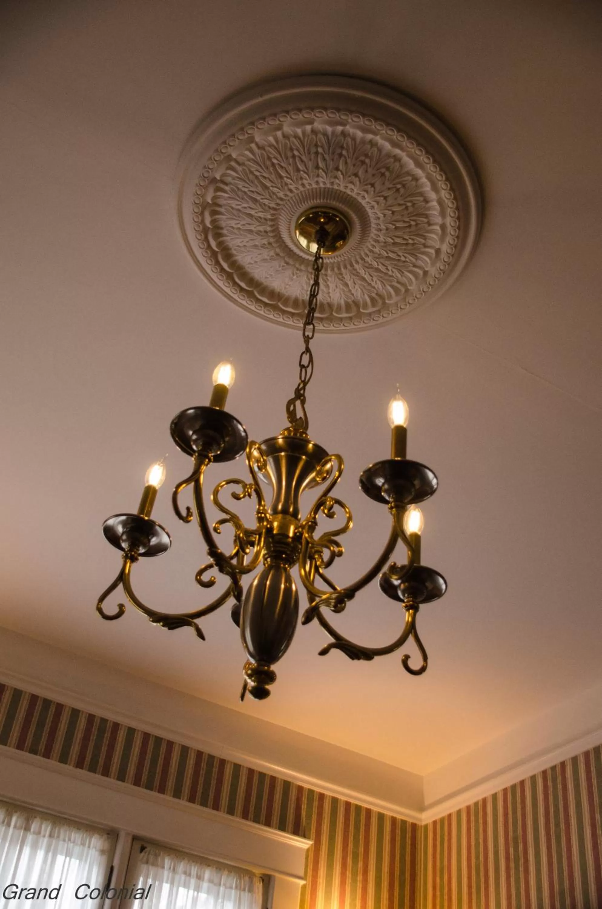 Decorative detail in Grand Colonial Bed and Breakfast