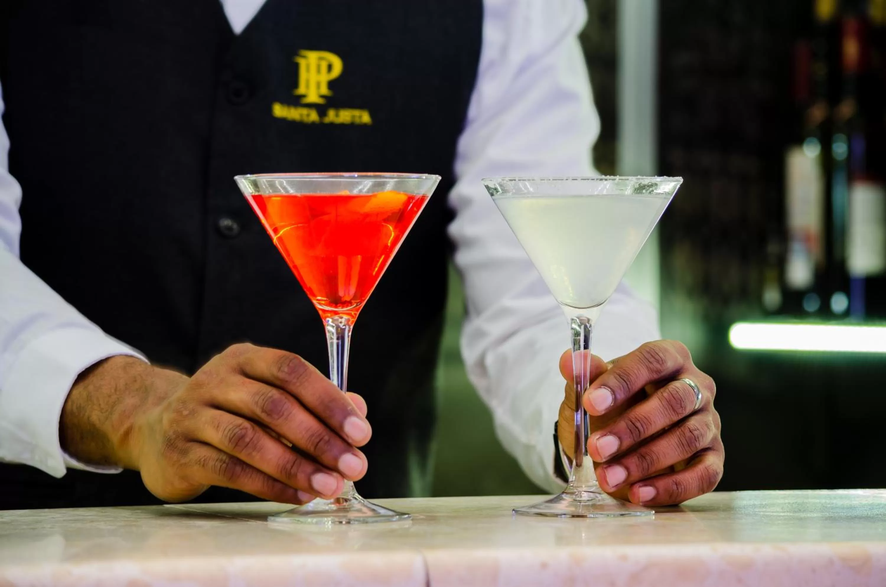 Drinks in Hotel Santa Justa