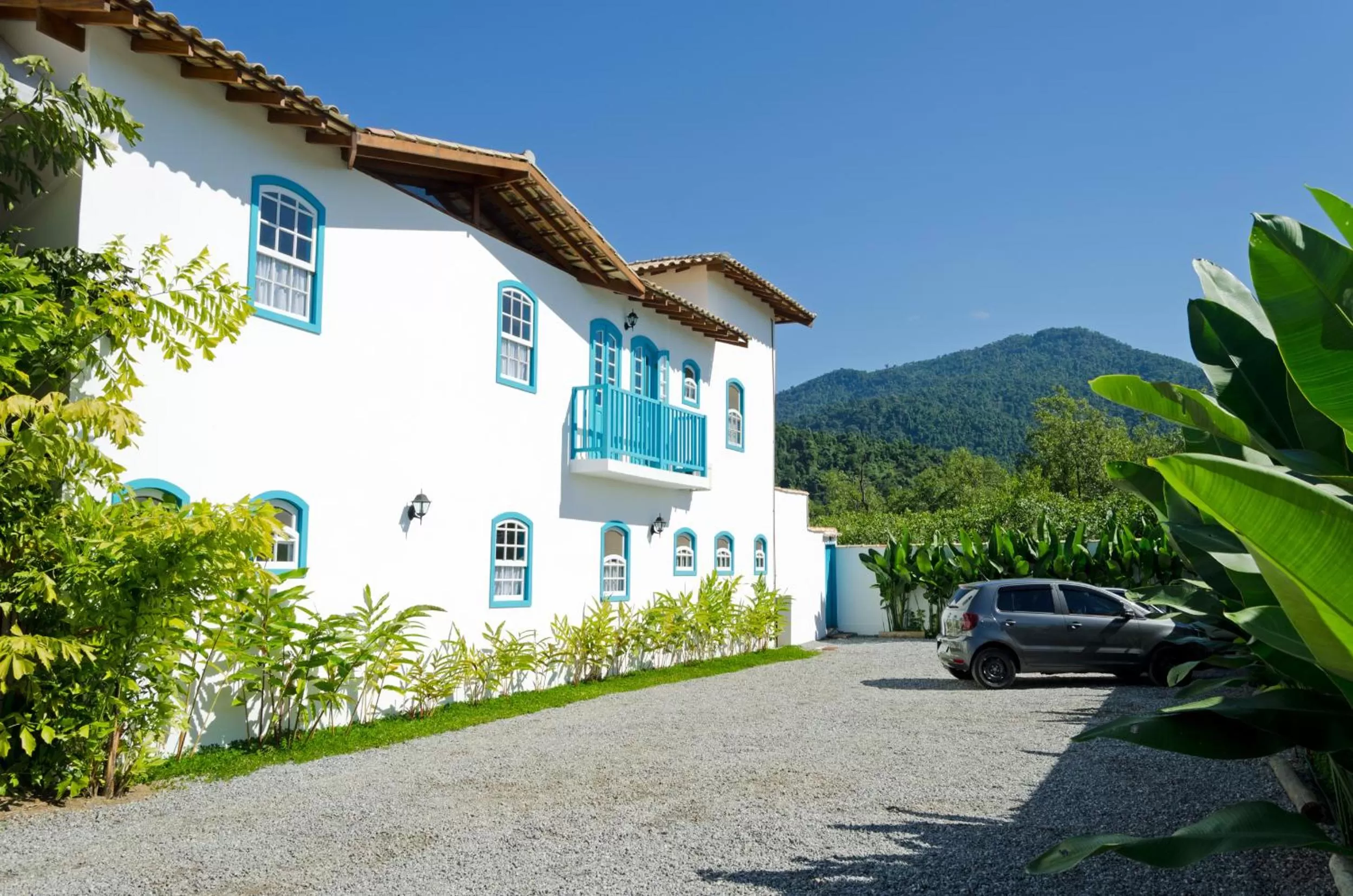 Mountain view, Property Building in Pousada Pomar Paraty