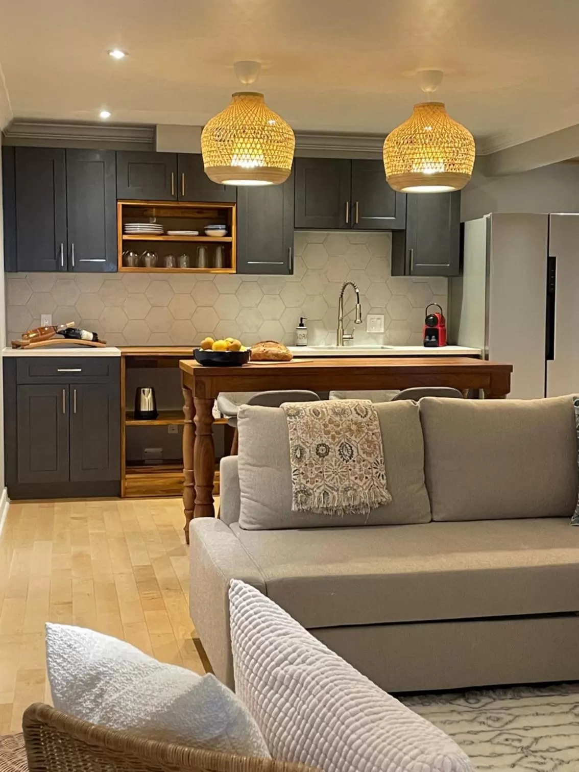 Kitchen or kitchenette in Les Chambres Roses