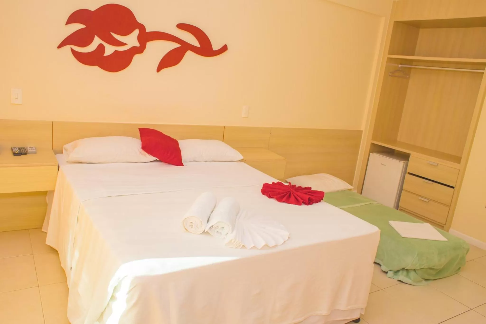 Bed in Ocean View Hotel