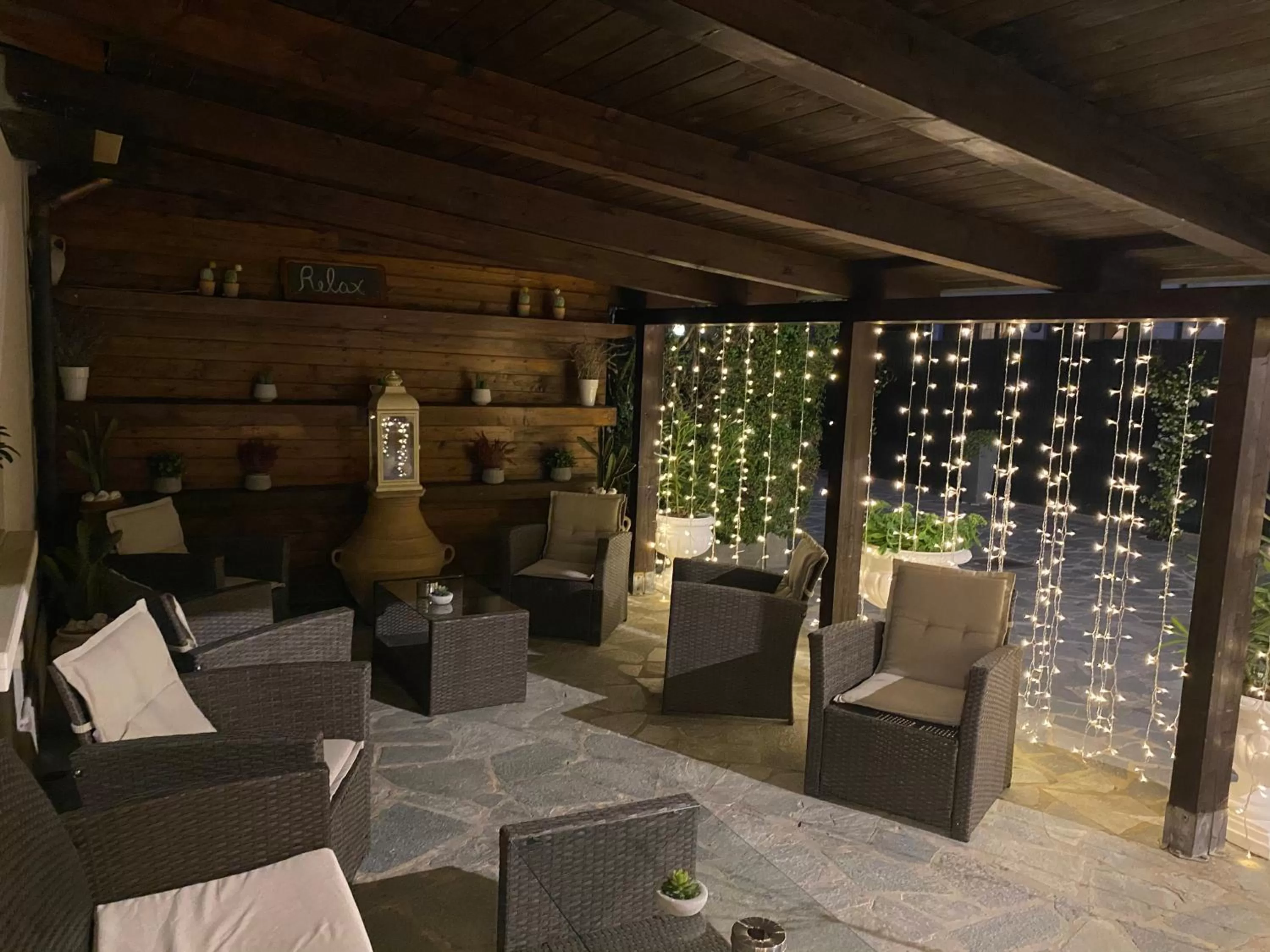 Patio, Restaurant/Places to Eat in B&B STAZIONE DON CAMILLO