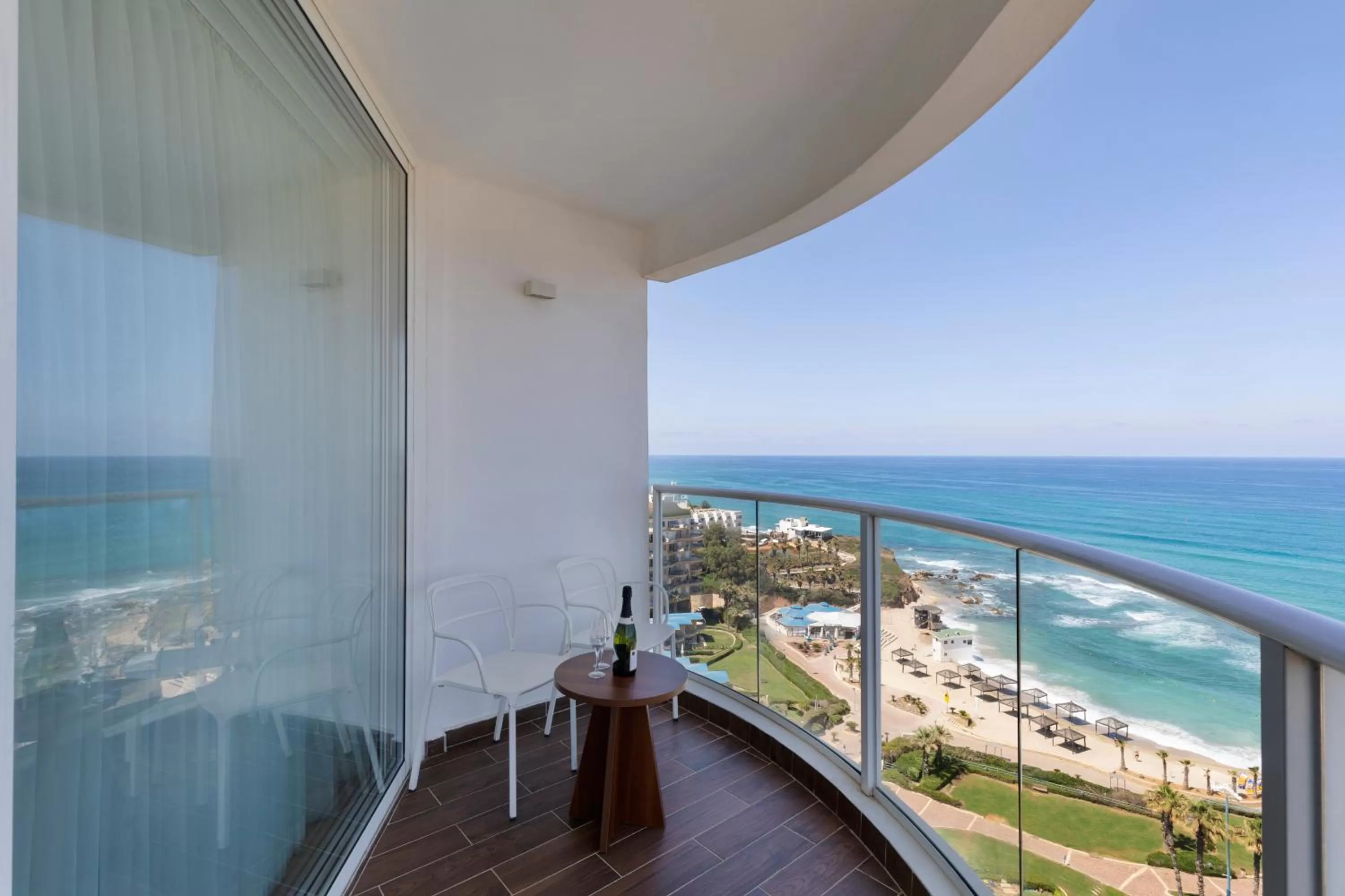 Balcony/Terrace in Resort Hadera by Jacob Hotels