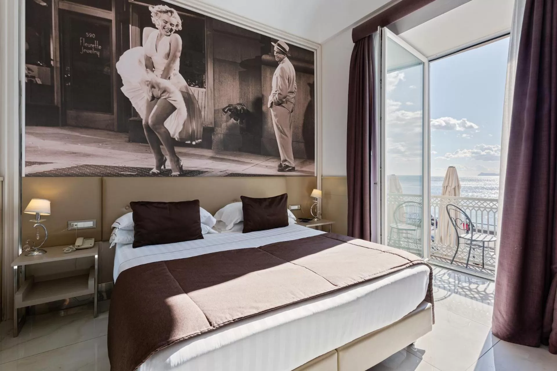 Bed in Partenope Relais