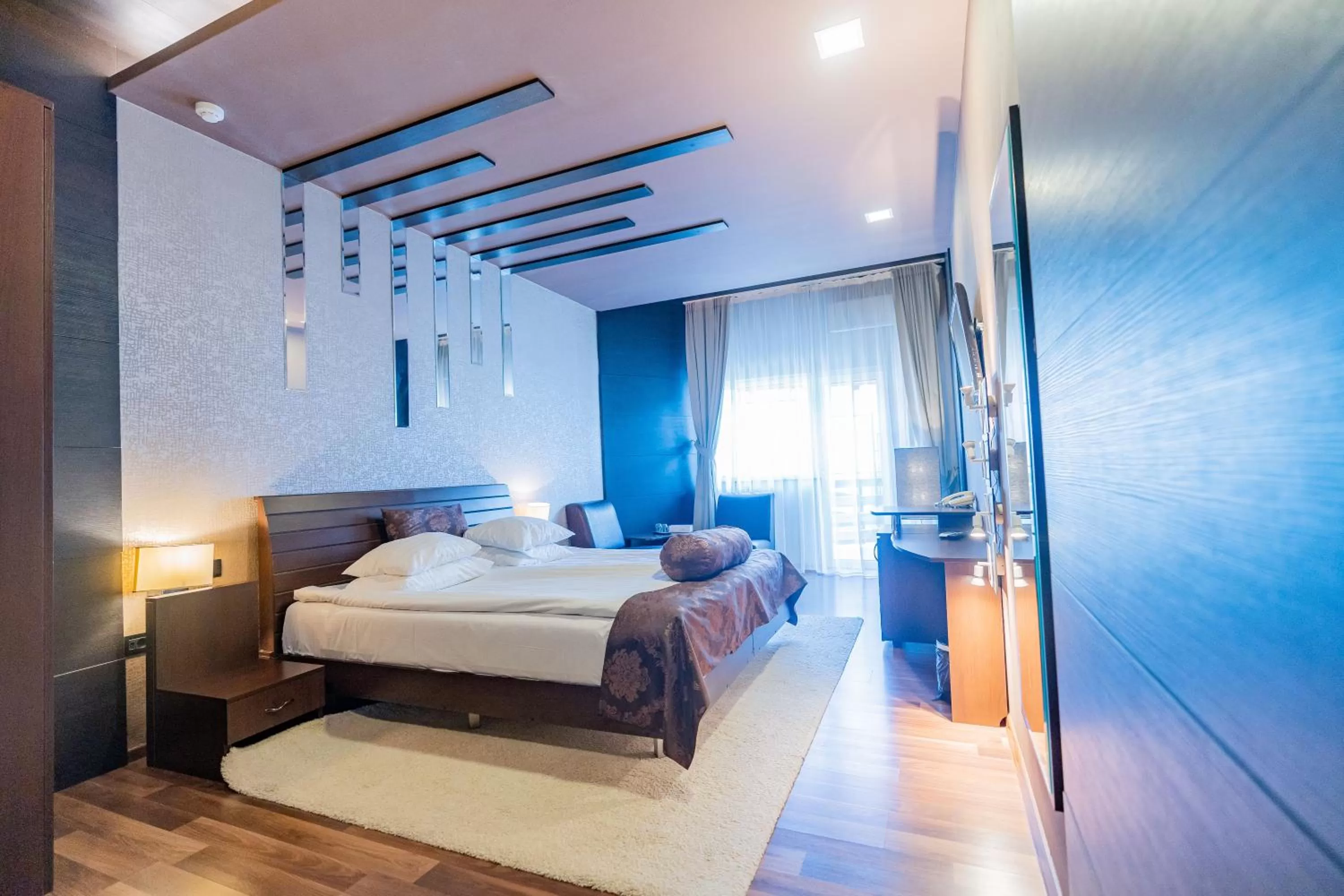 Bed in Hotel Belvedere