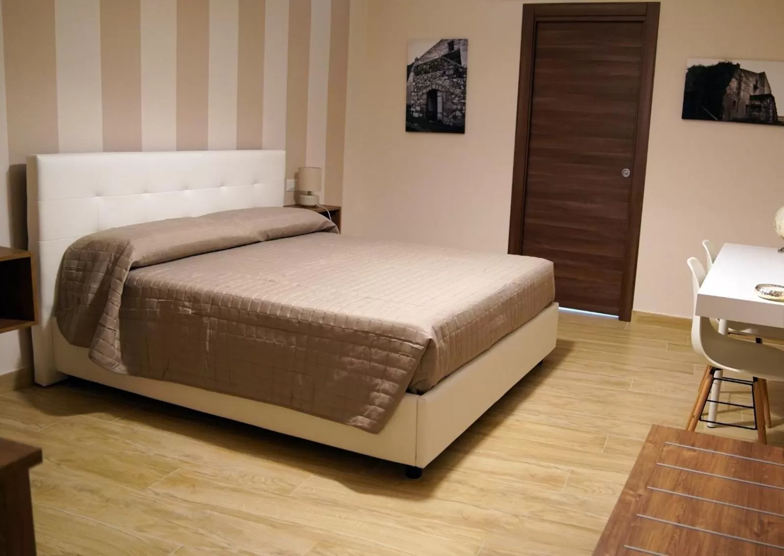 Bed in B&B I Greci