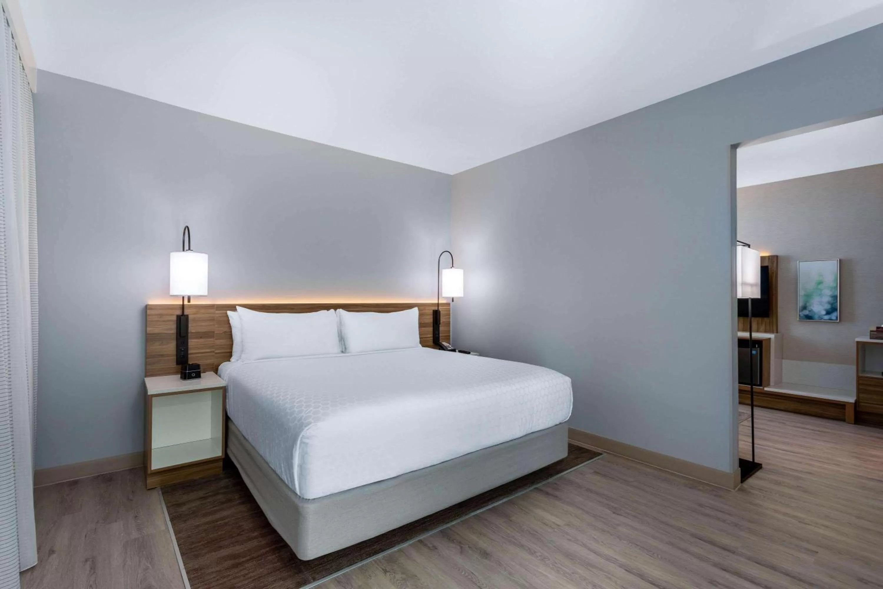 Photo of the whole room, Bed in Wyndham Garden Miami International Airport