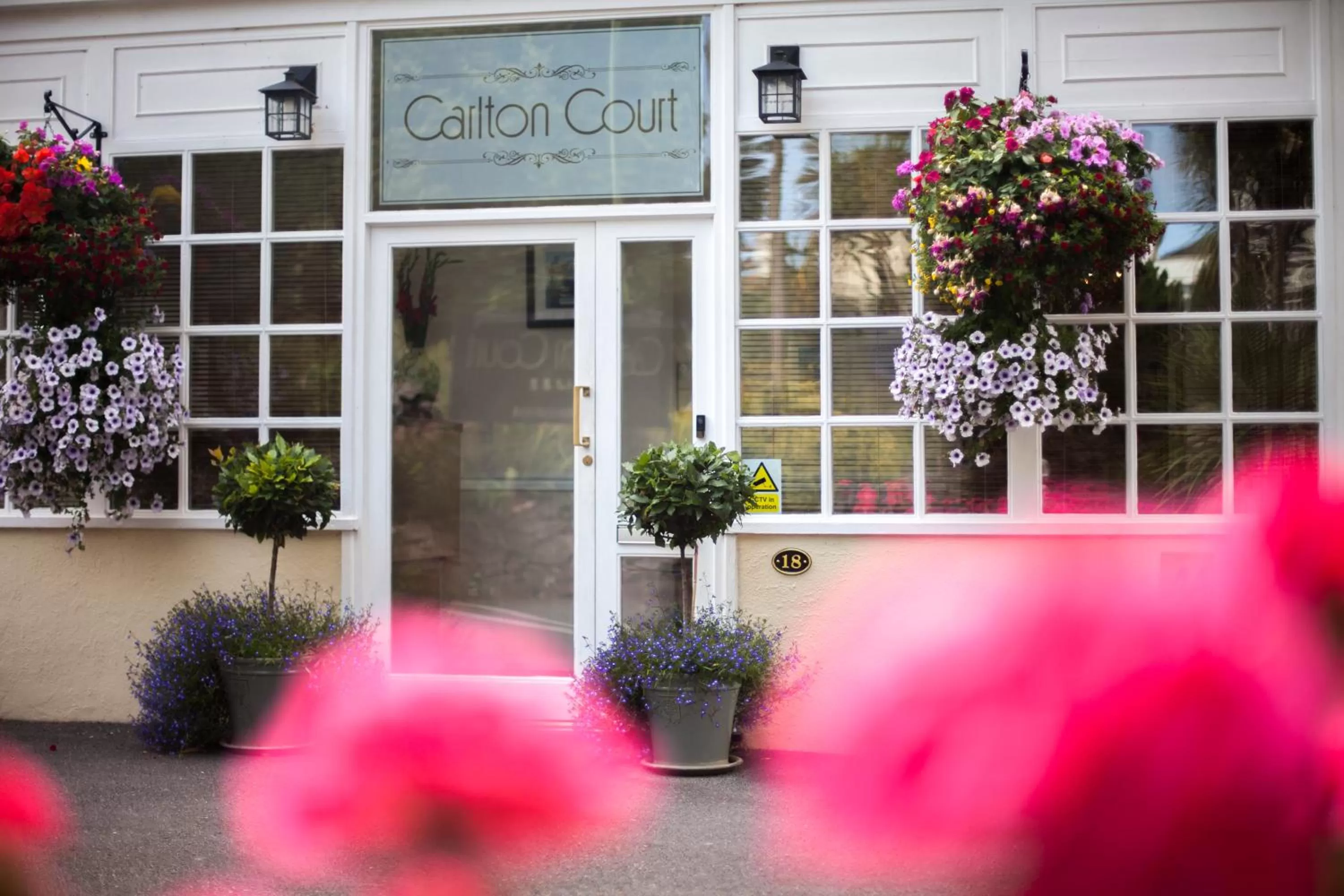 Facade/entrance in Carlton Court