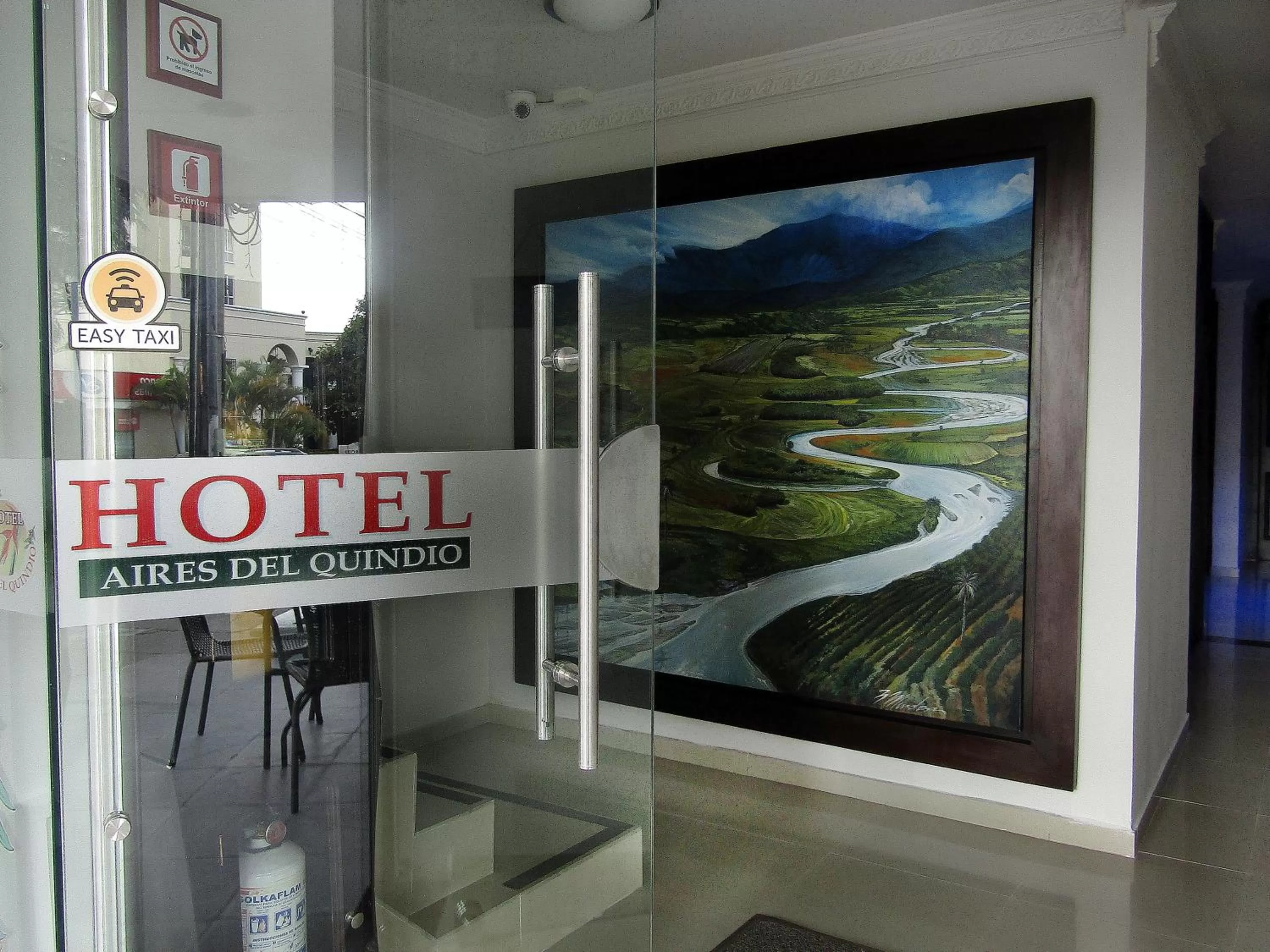 Facade/entrance in Hotel Aires del Quindío Armenia