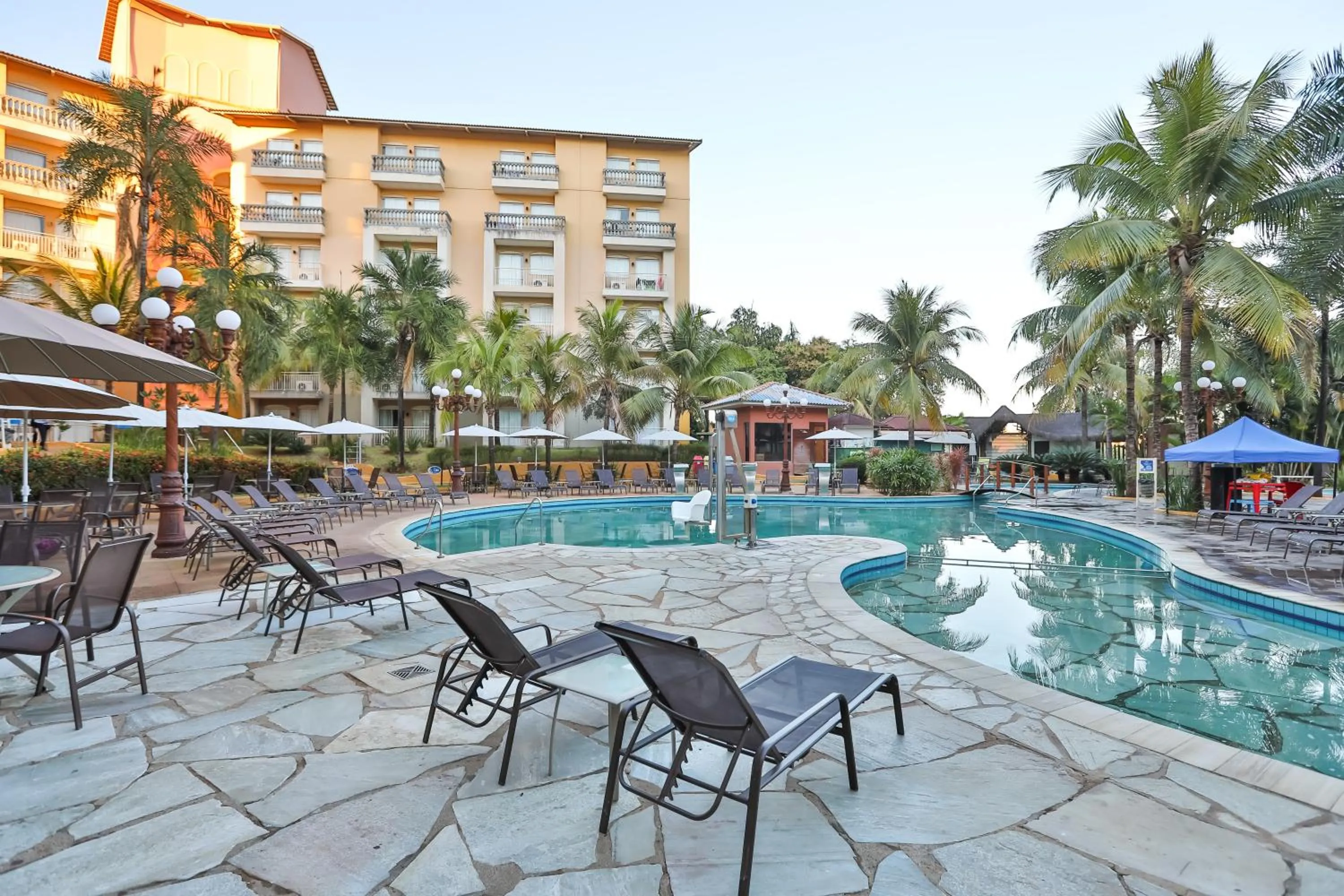 Swimming pool in Thermas de Olimpia Resort