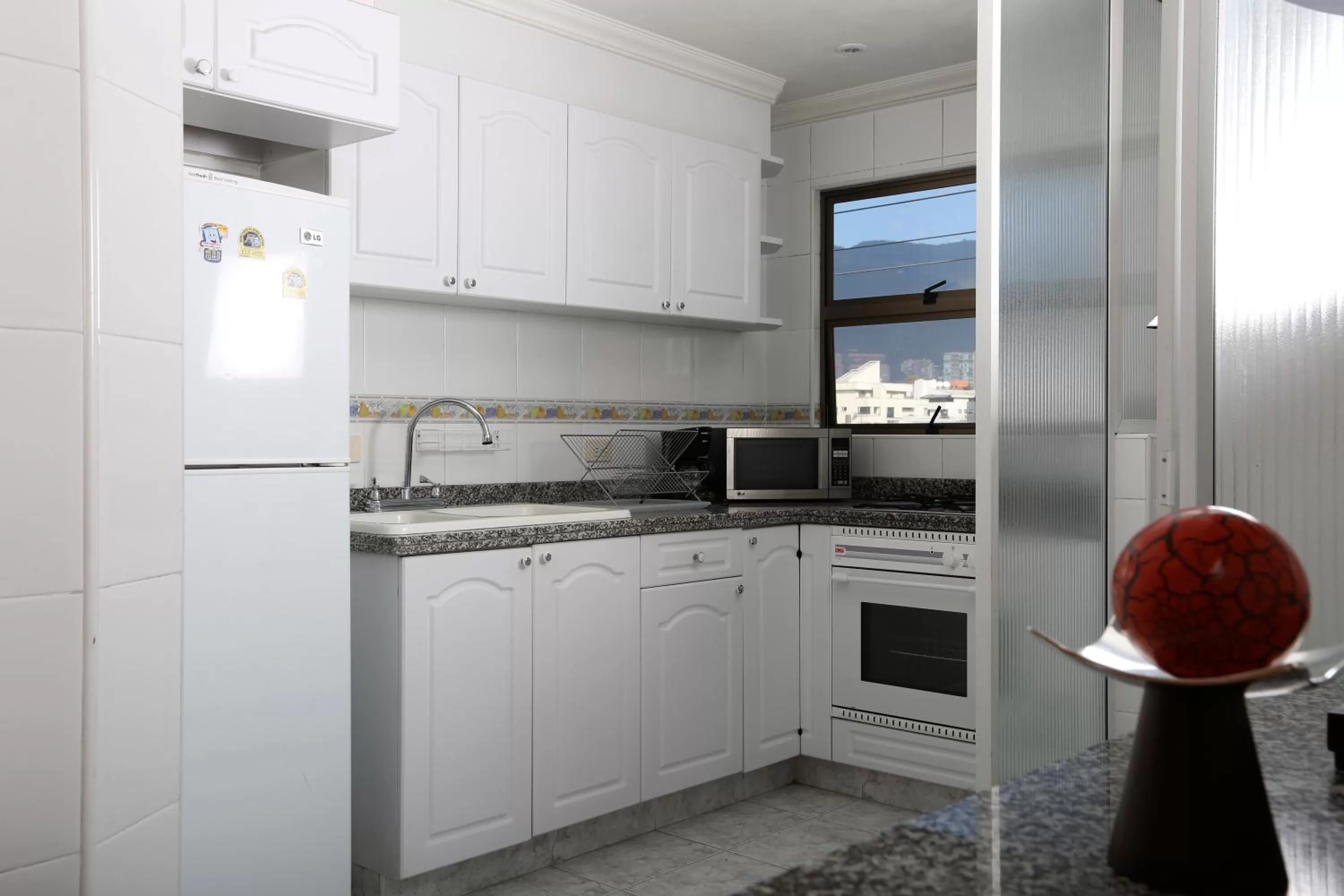 Kitchen or kitchenette in Hotel Suites 108