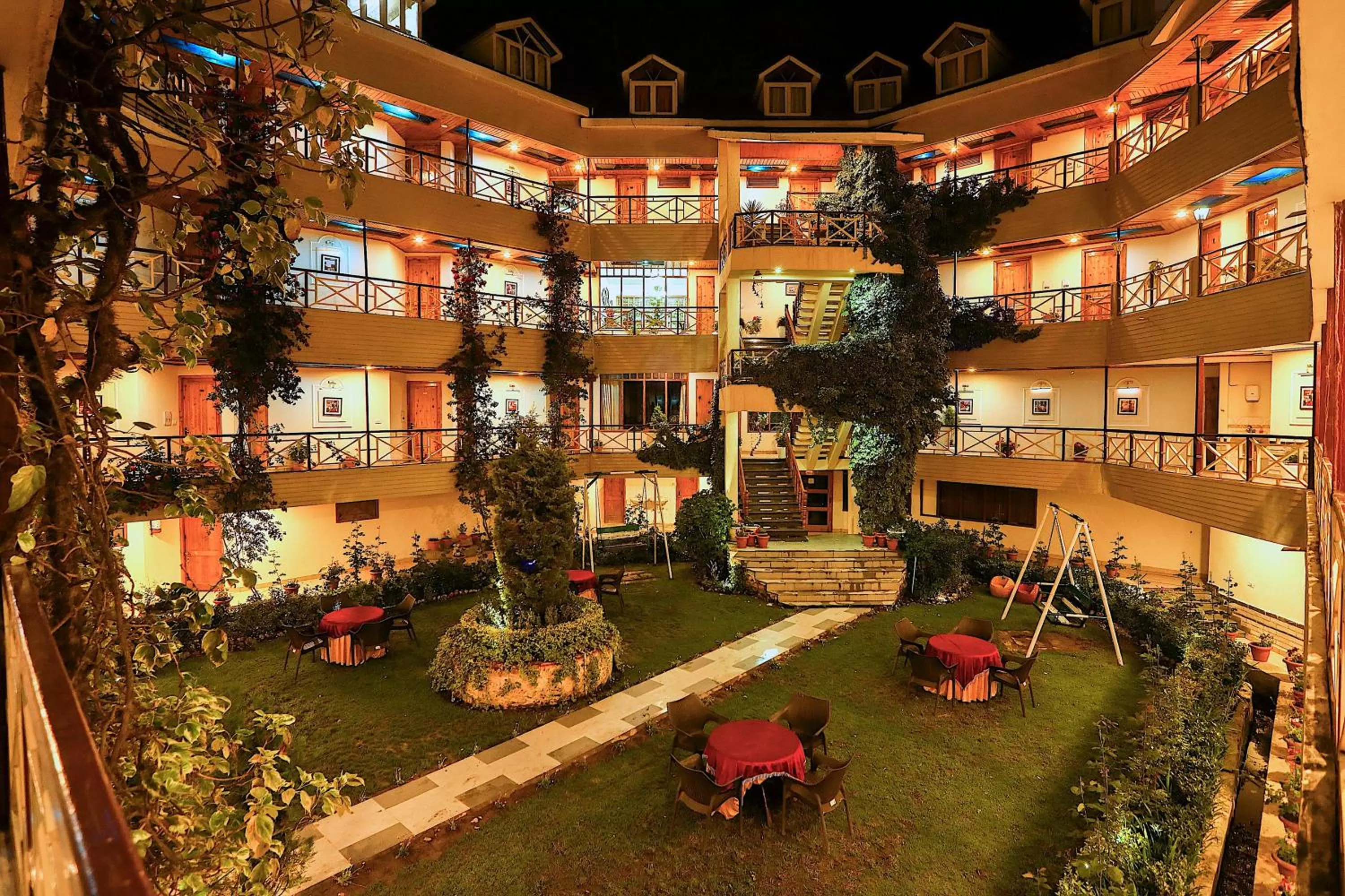 Floor plan in Snow Valley Resorts & Spa Manali