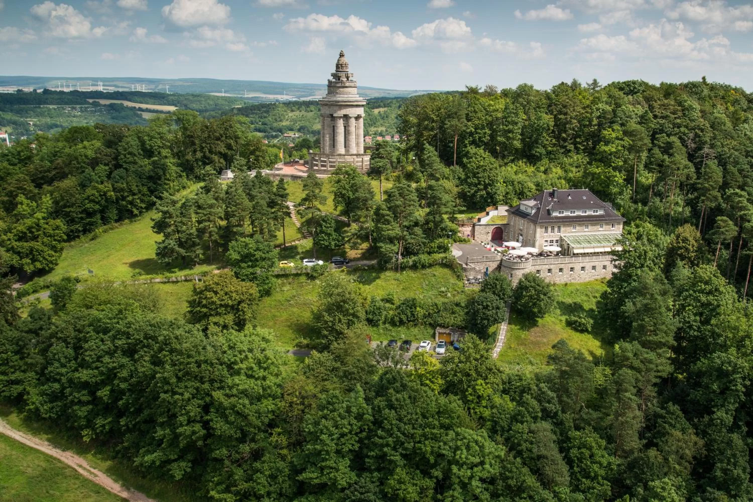 Bird's eye view in Berghotel Eisenach