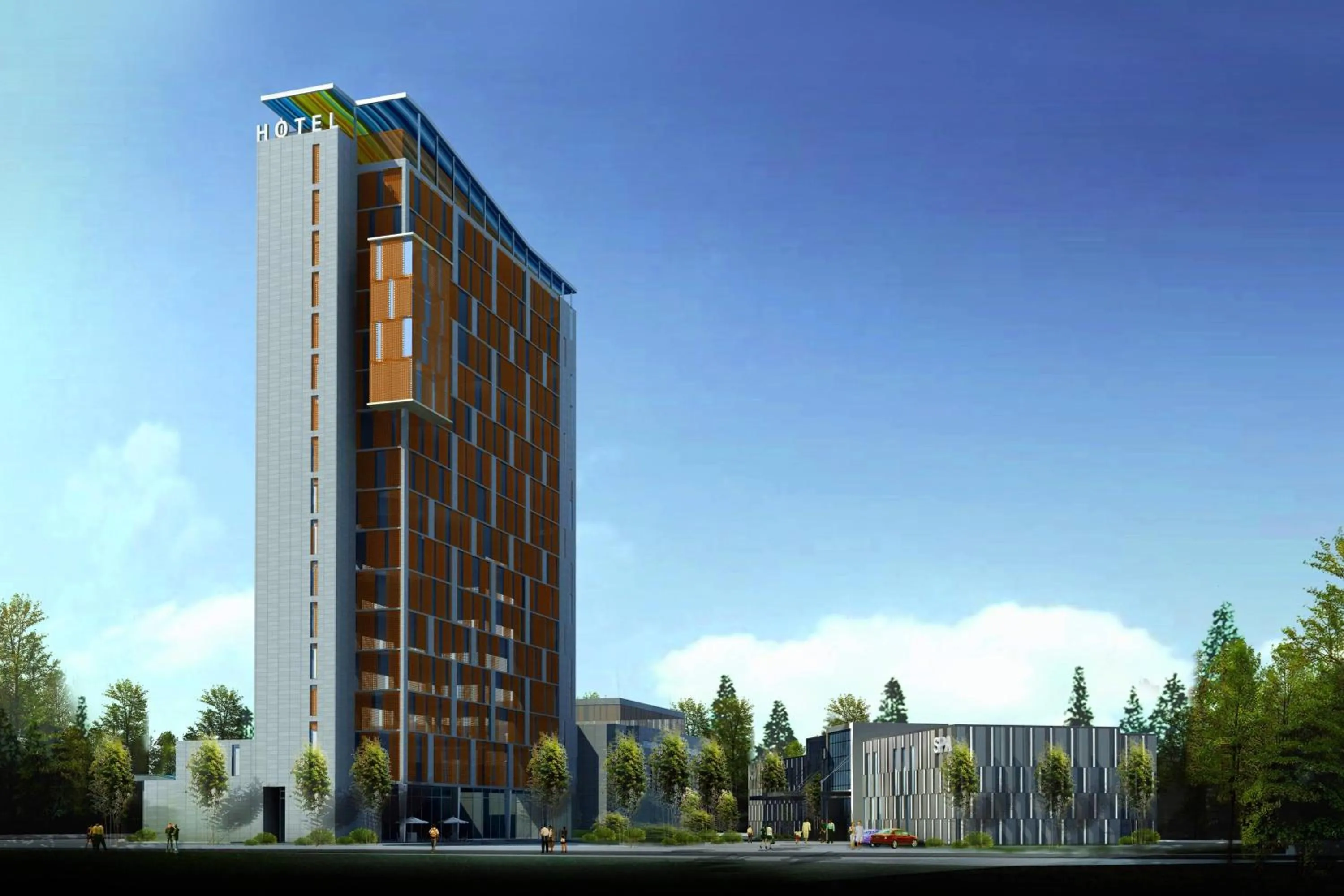 Property building in Aloft Zhengzhou Shangjie