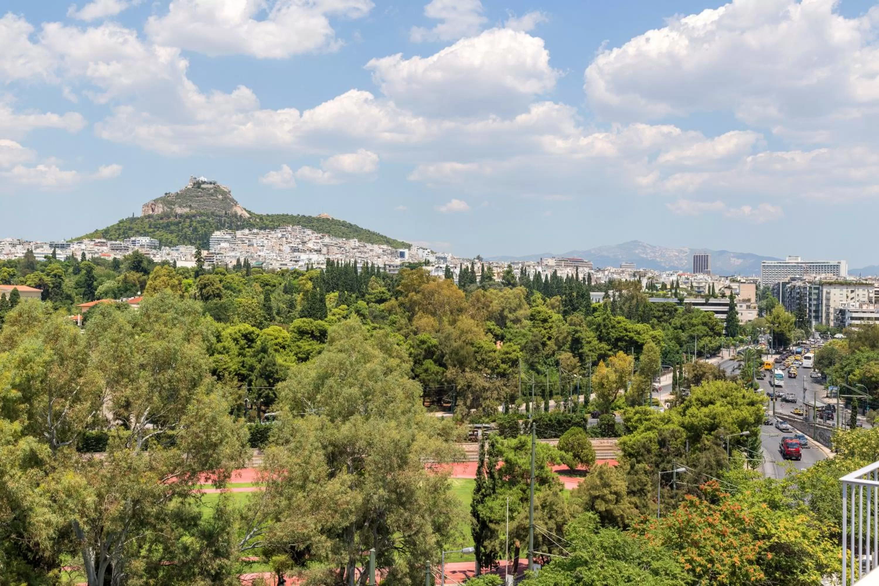 City view in Arditou Akropolis Apartments-Suites