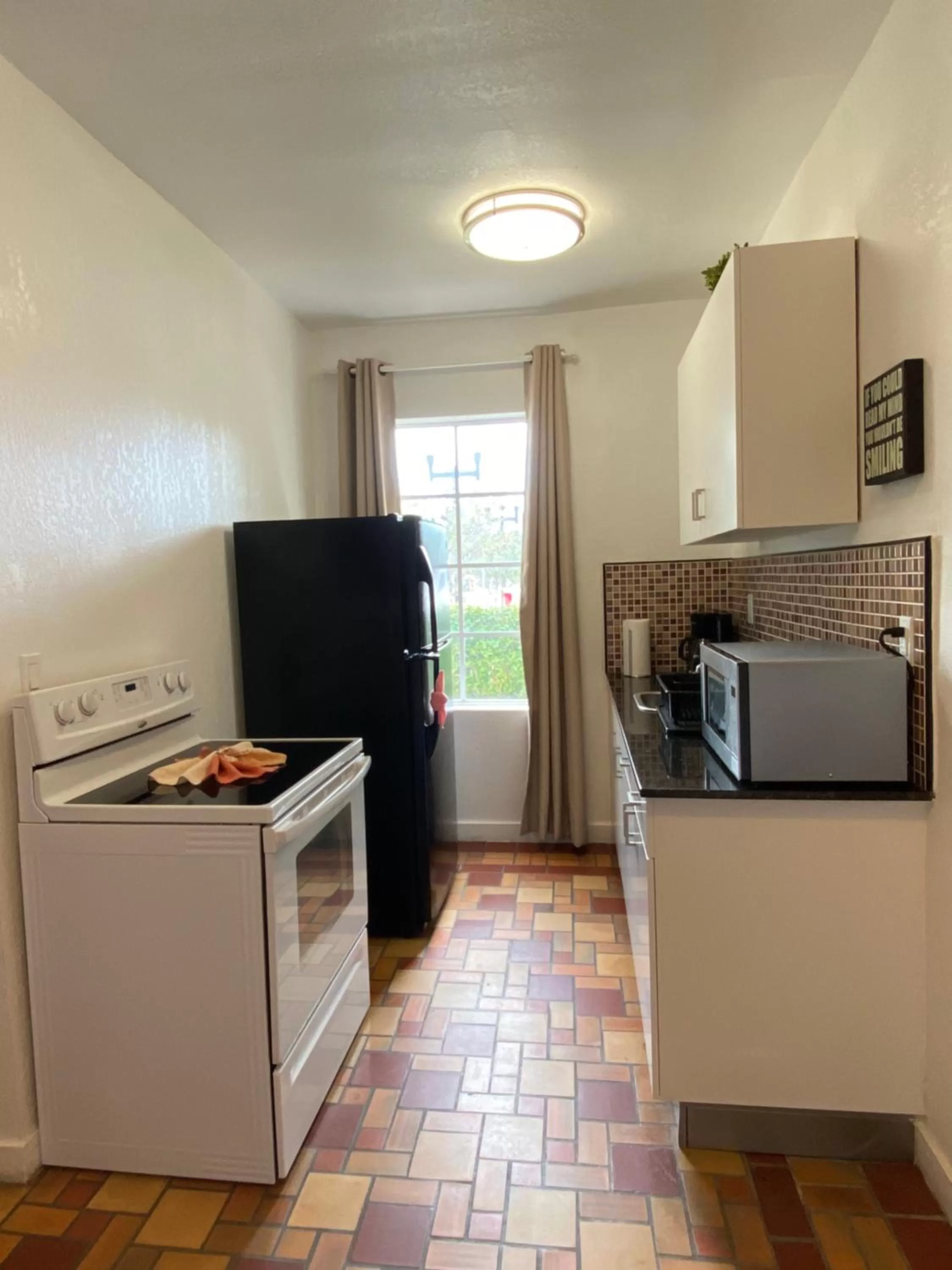 Kitchen or kitchenette in Harding Boutique Apartments