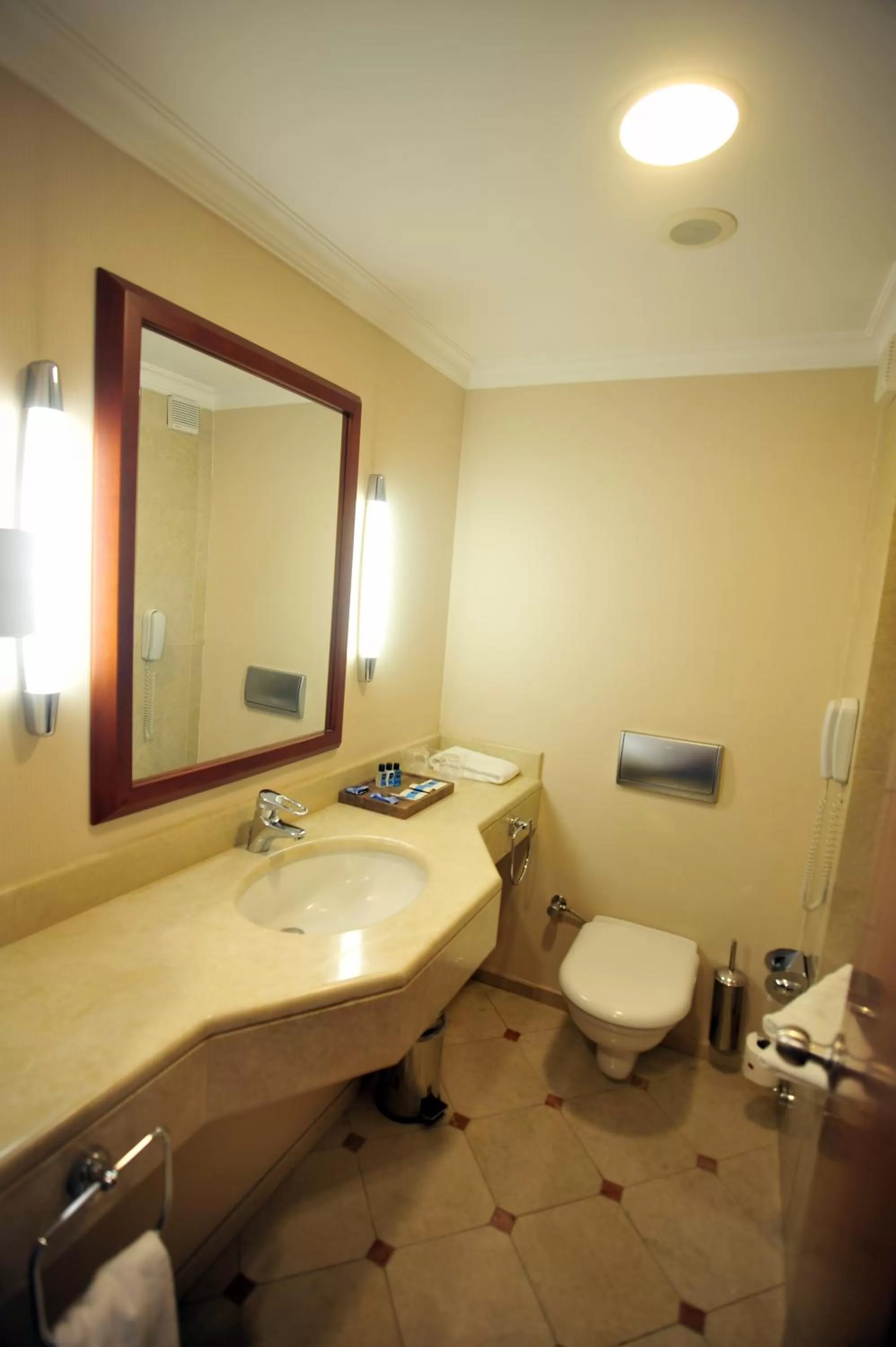 Toilet in Hotel Midi