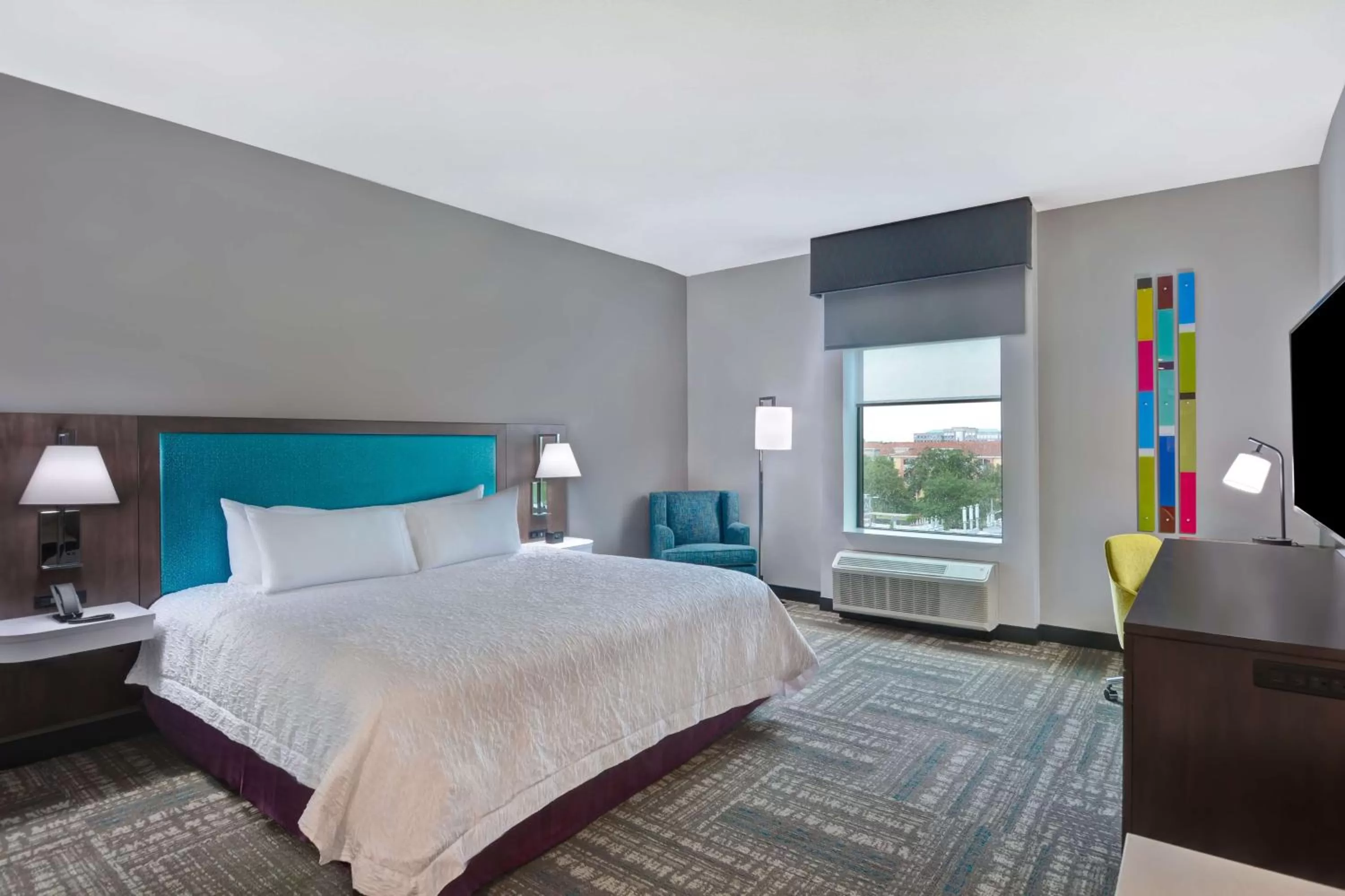 Bed in Hampton Inn & Suites Tampa Riverview Brandon