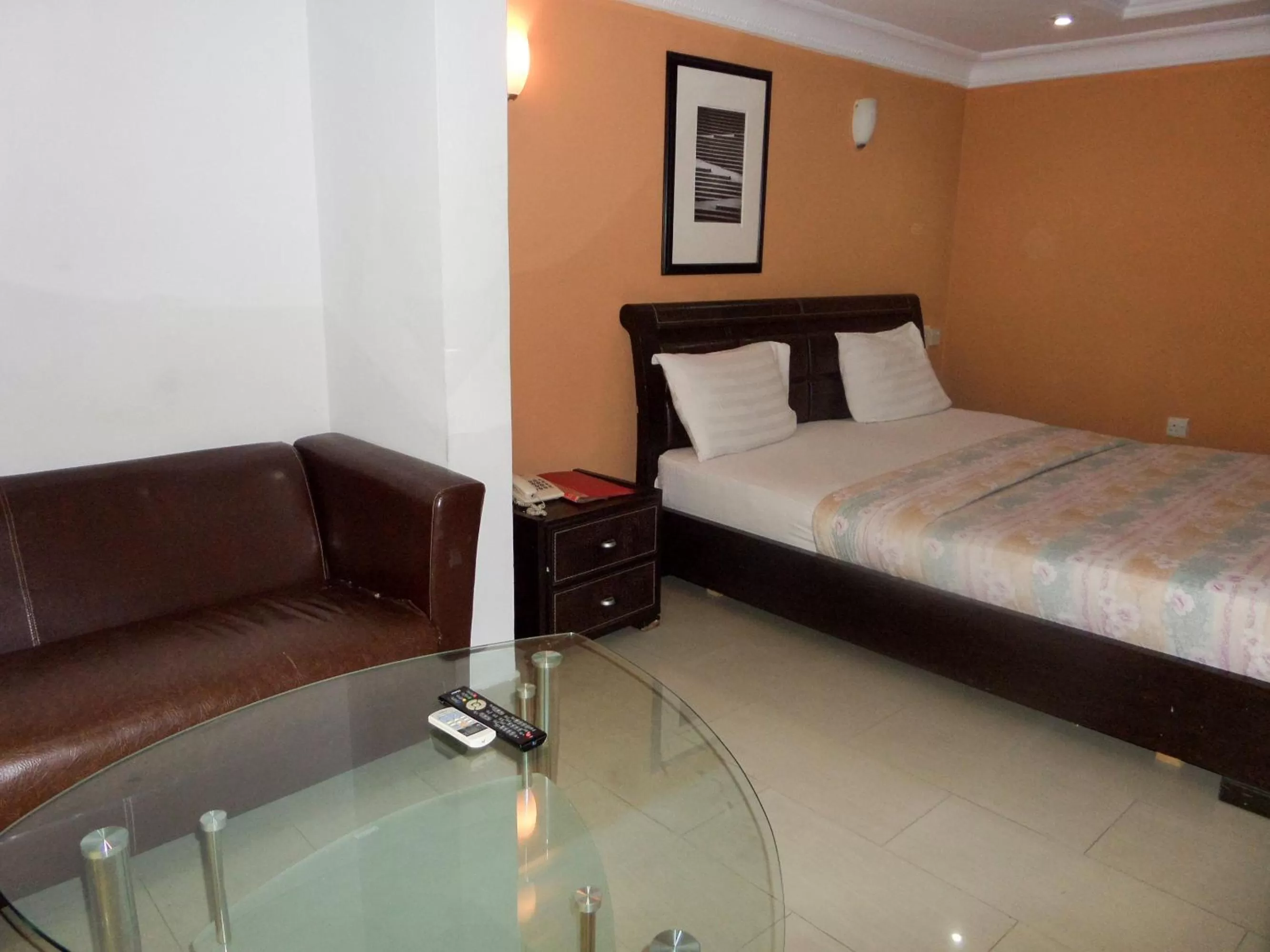 Bed in TheoDawn Hotels @ Suite 29