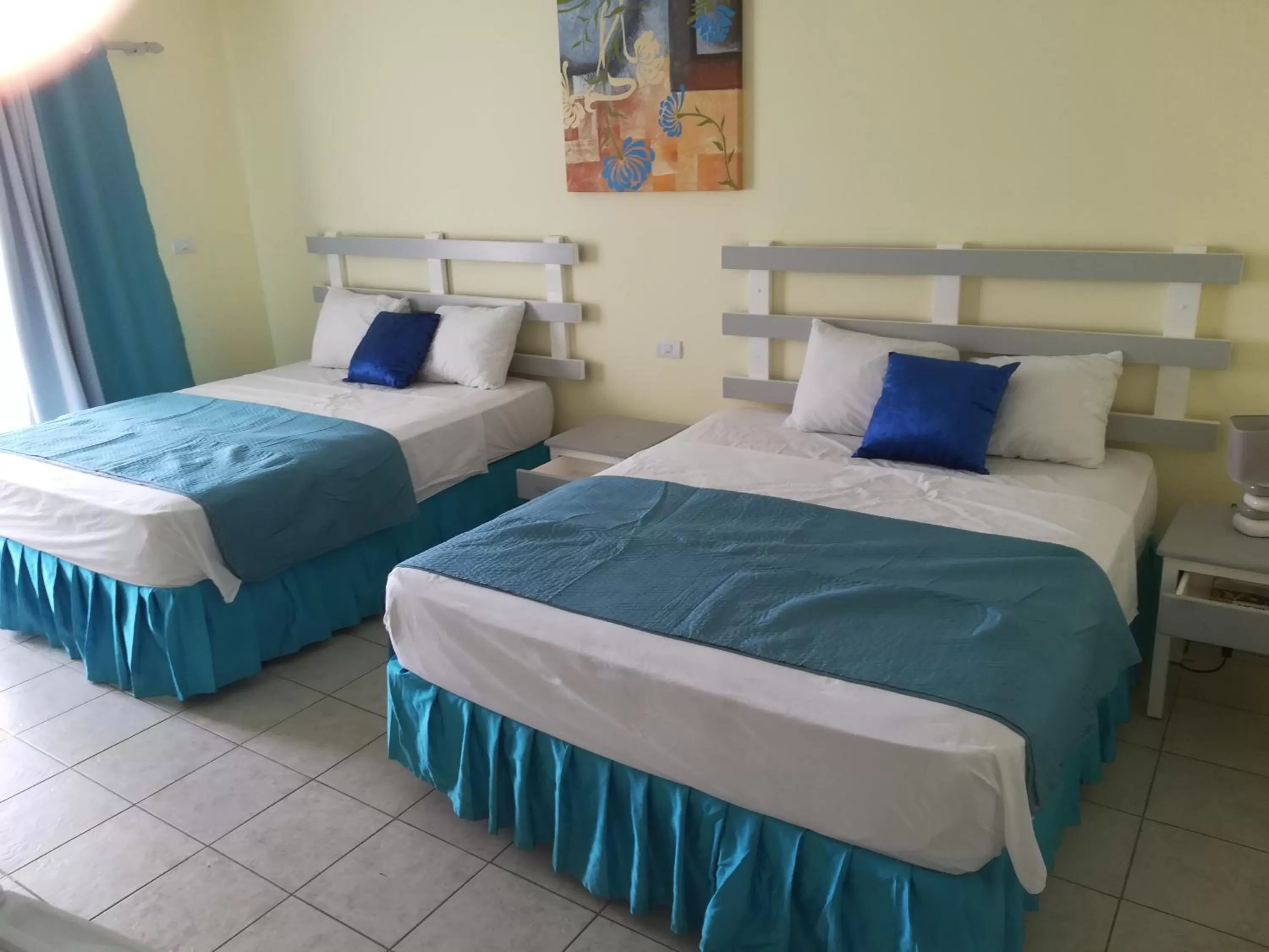 Bed in Costarena Beach Hotel