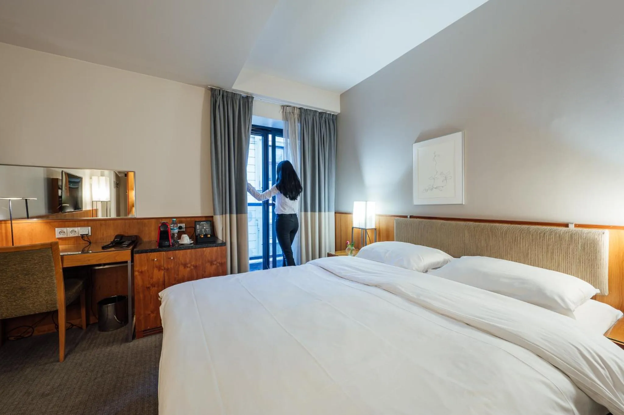 Bed in Peakture Hotel