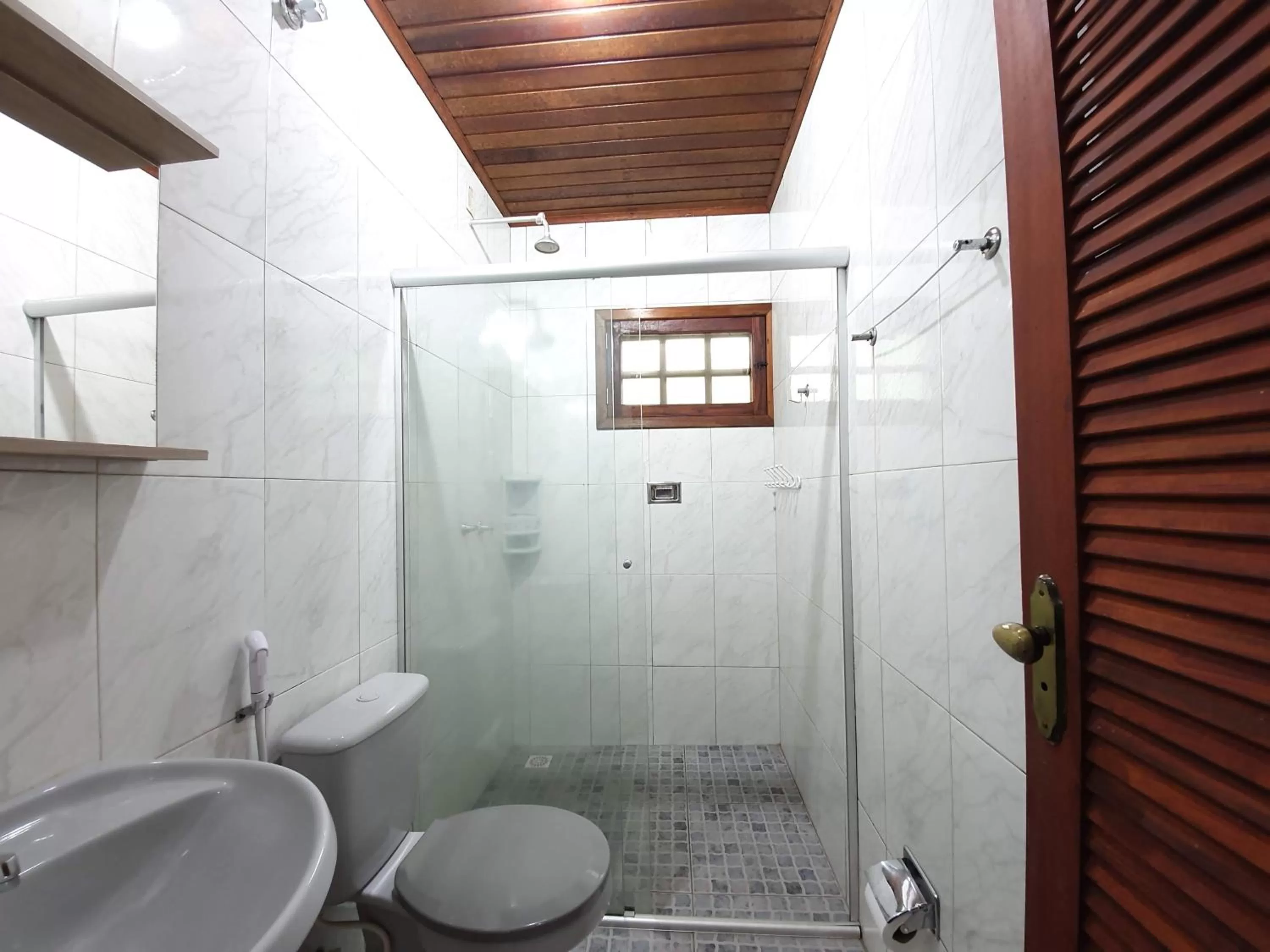 Bathroom in Pousada Canto do Curió Paraty