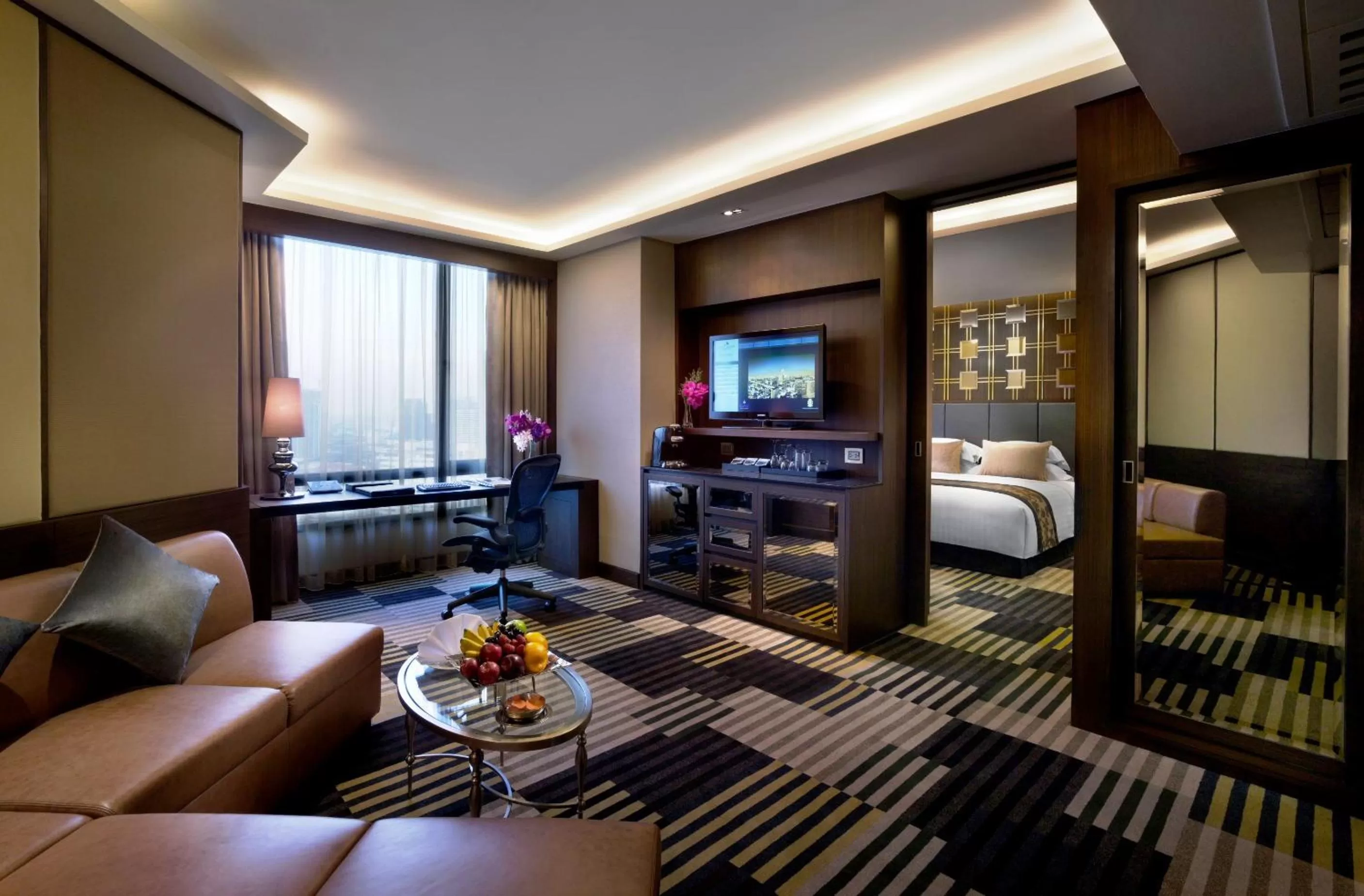 Living room in The Landmark Bangkok
