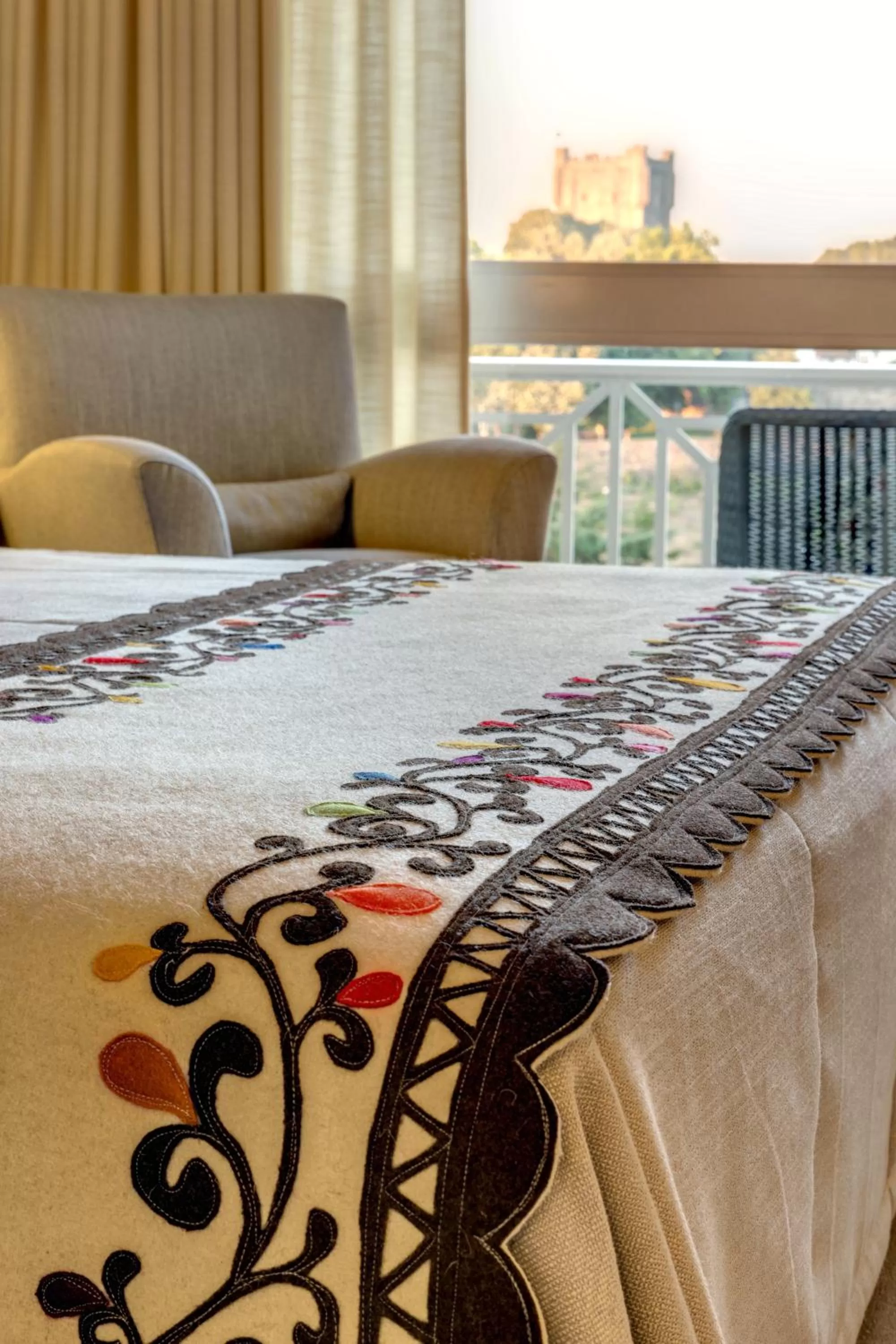 Bed in Pousada de Bragança - Sao Bartolomeu